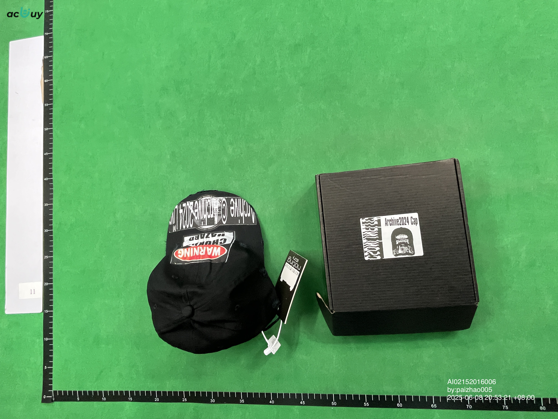 QC Photo - CSONLINE Warning Hat