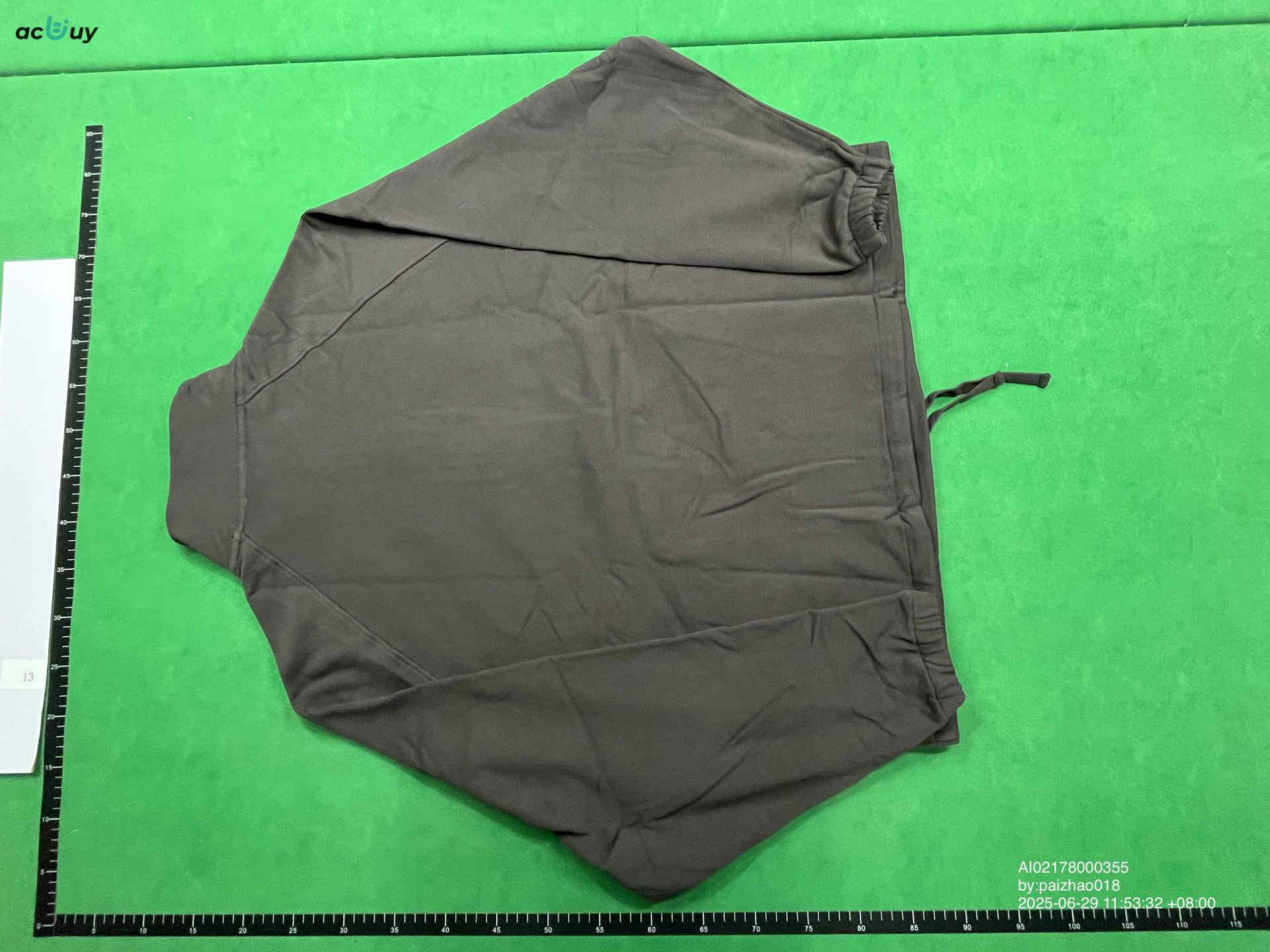 QC Photo - Unbranded Blank Half-Zip Sweaters