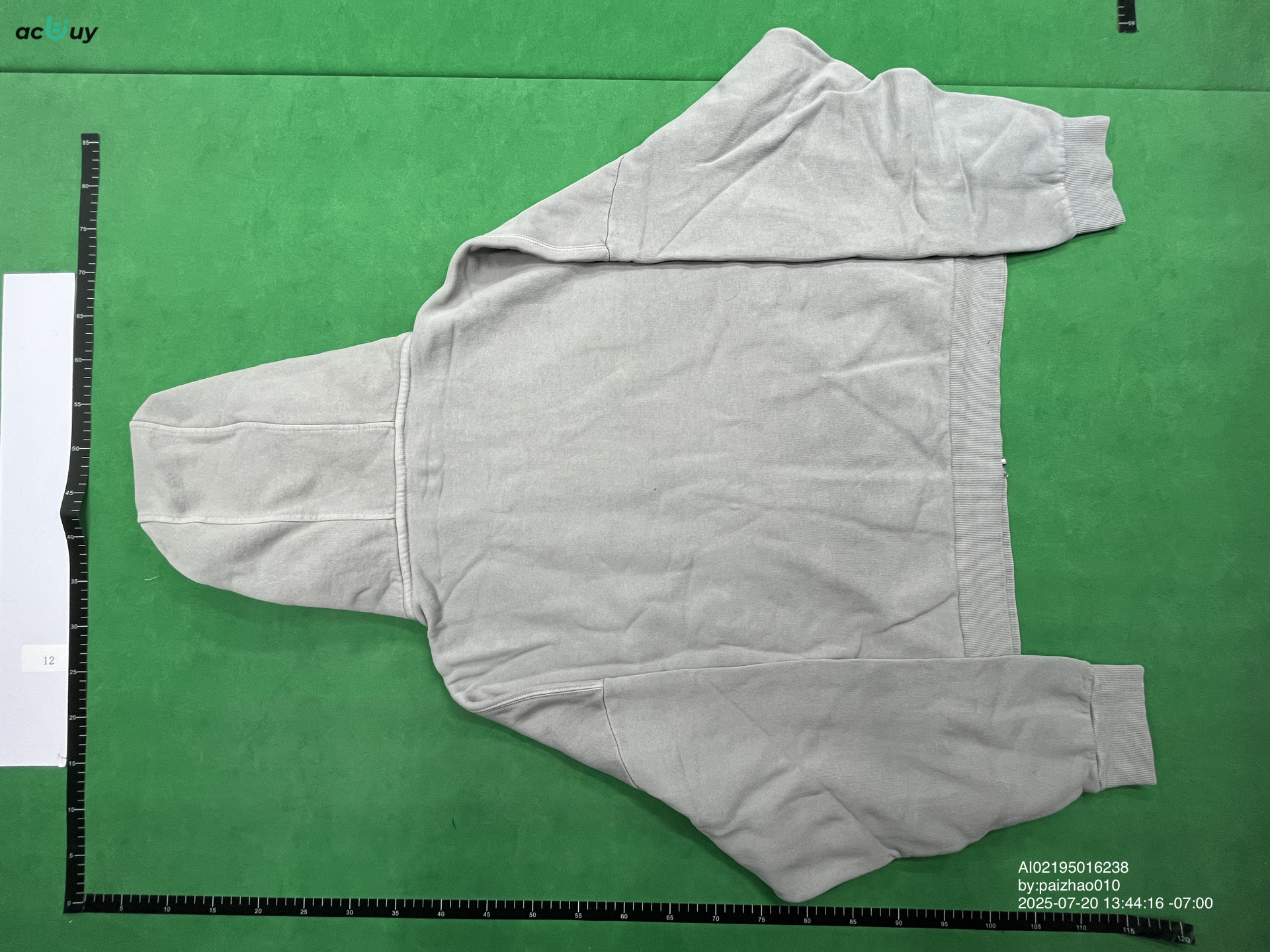 QC Photo - Entire Studios Heavy Washed Zip-Up Hoodies (5 Variants)