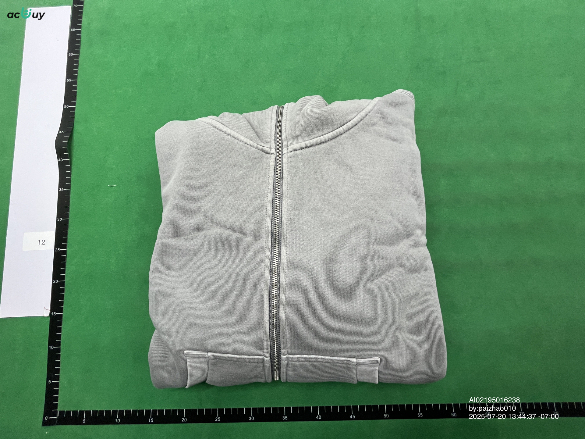 QC Photo - Entire Studios Heavy Washed Zip-Up Hoodies (5 Variants)