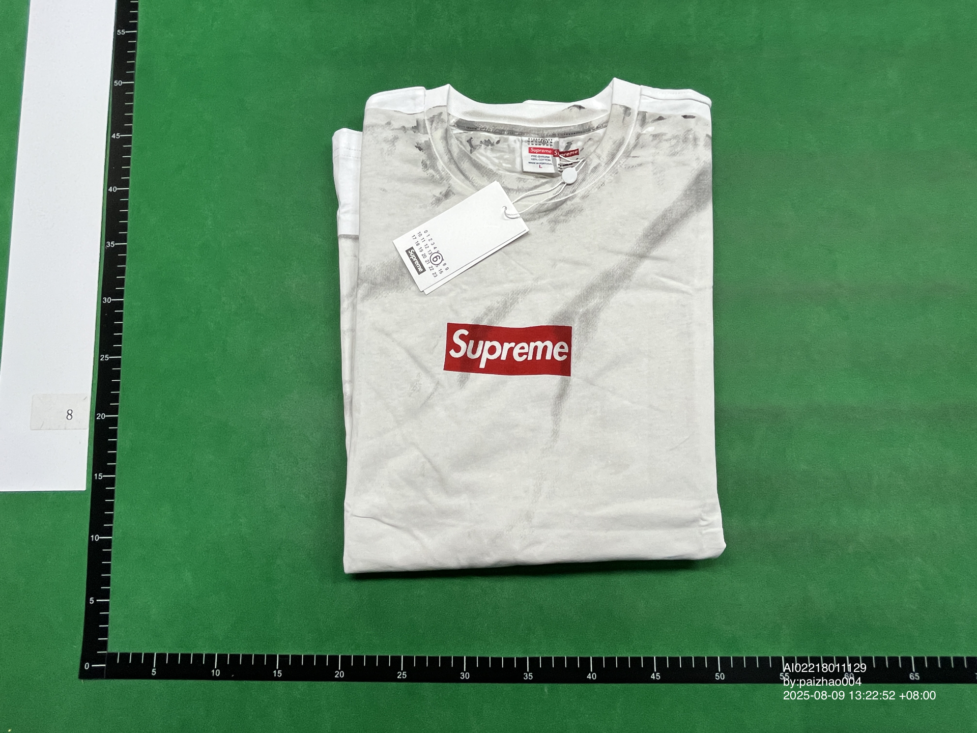 QC Photo - Supreme MM6 Maison Margiela Box Logo Tee