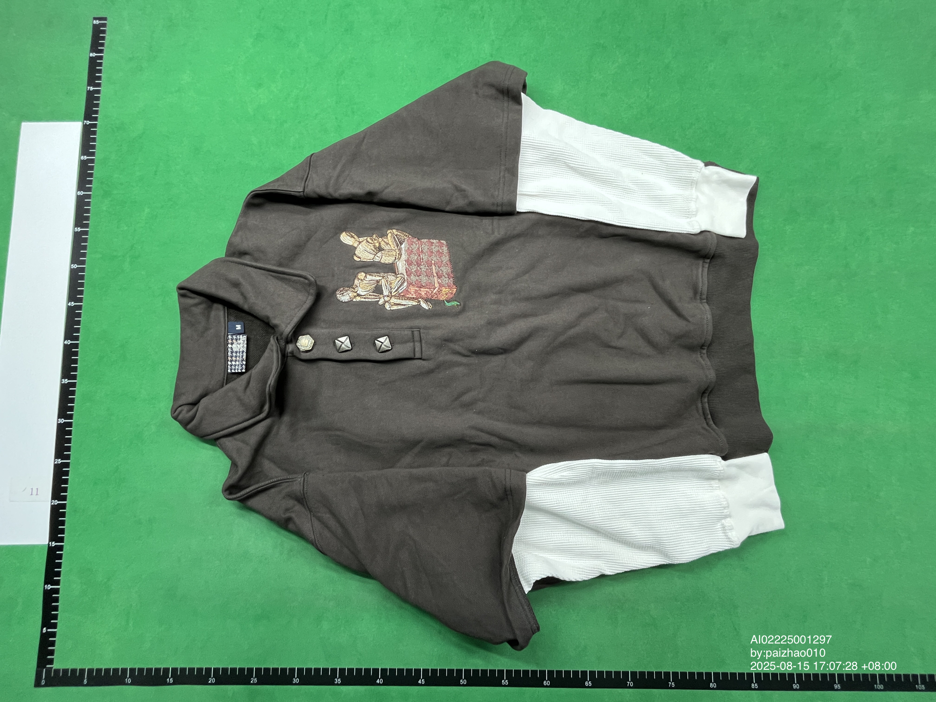 QC Photo - Derschutze Gallery Layered Long Sleeve Polo