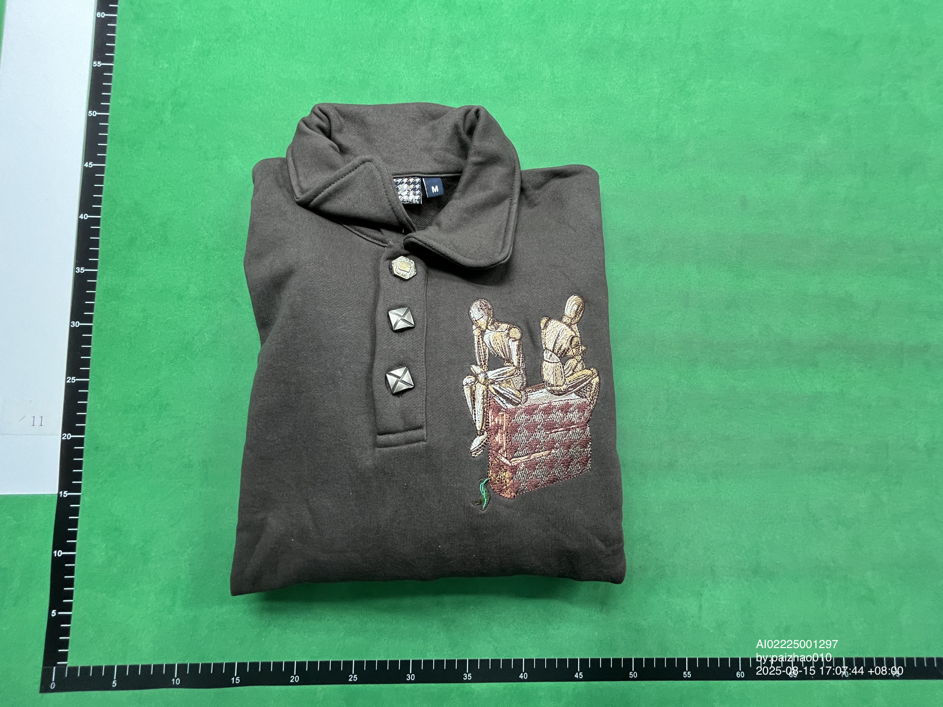 QC Photo - Derschutze Gallery Layered Long Sleeve Polo
