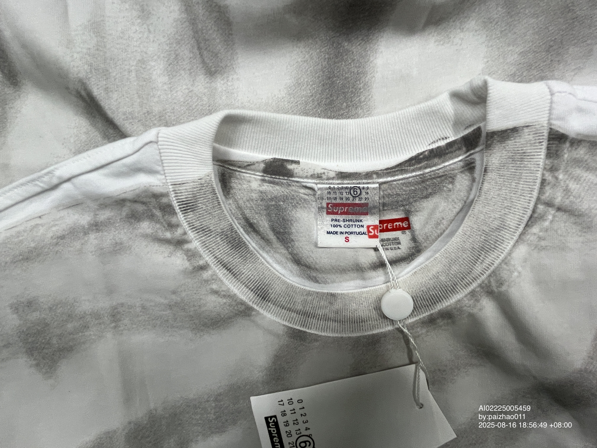 QC Photo - Supreme MM6 Maison Margiela Box Logo Tee