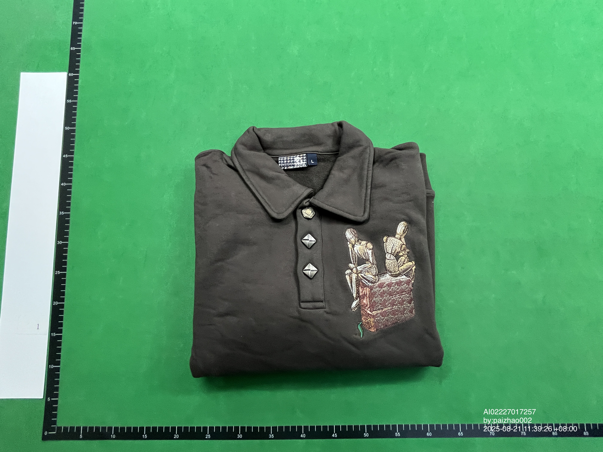 QC Photo - Derschutze Gallery Layered Long Sleeve Polo