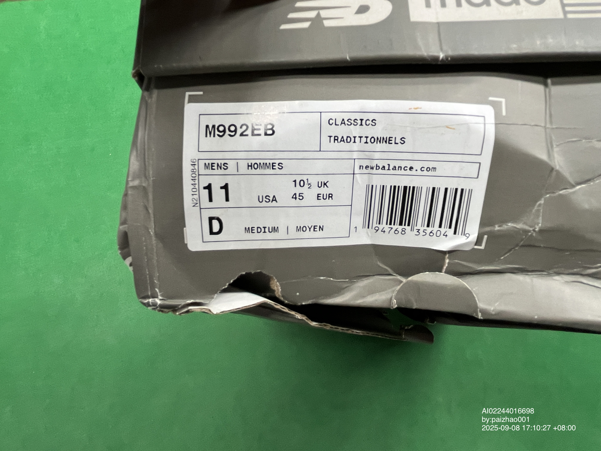 QC Photo - New Balance 992 (8 Colorways)
