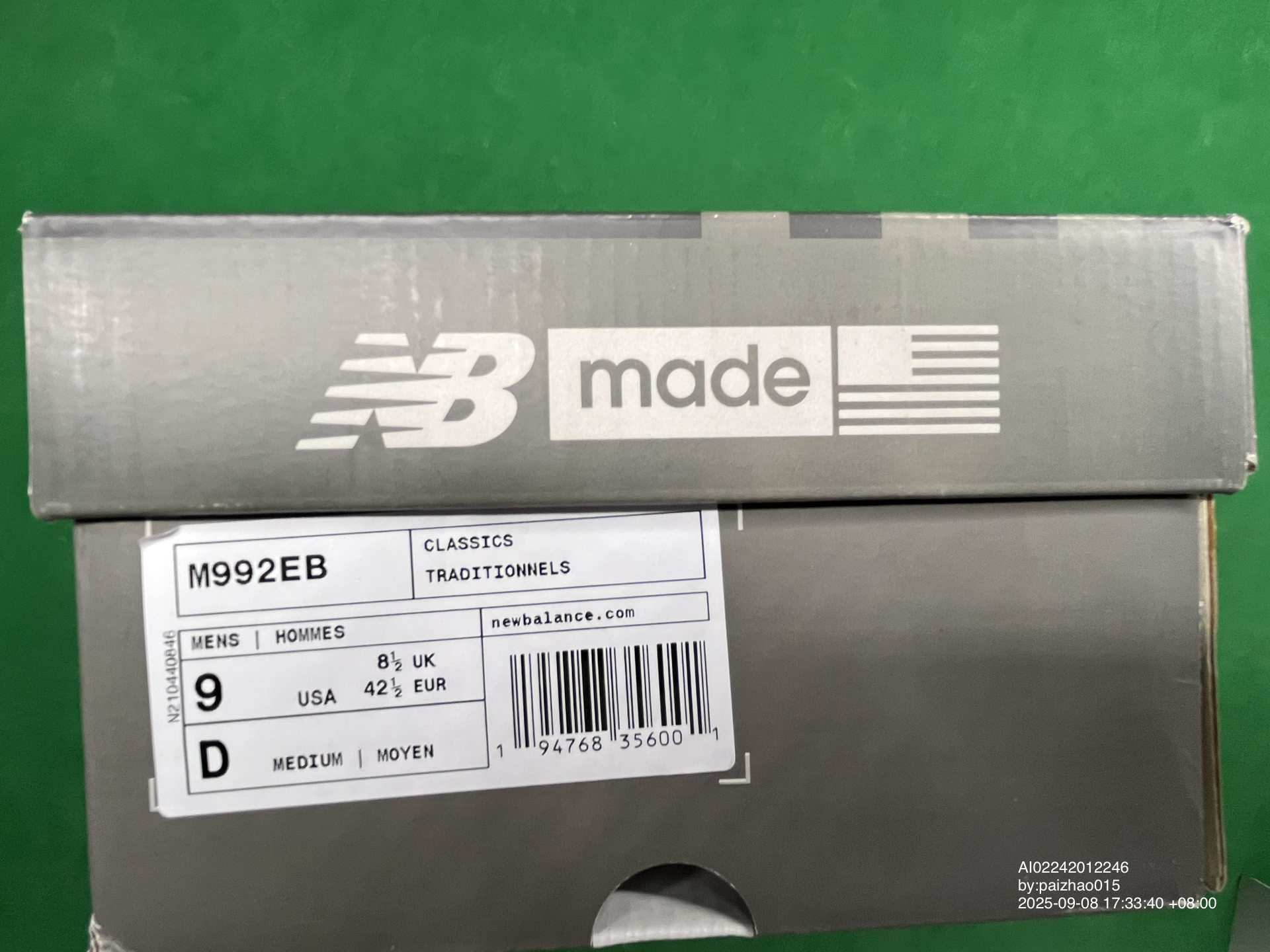 QC Photo - New Balance 992 (8 Colorways)