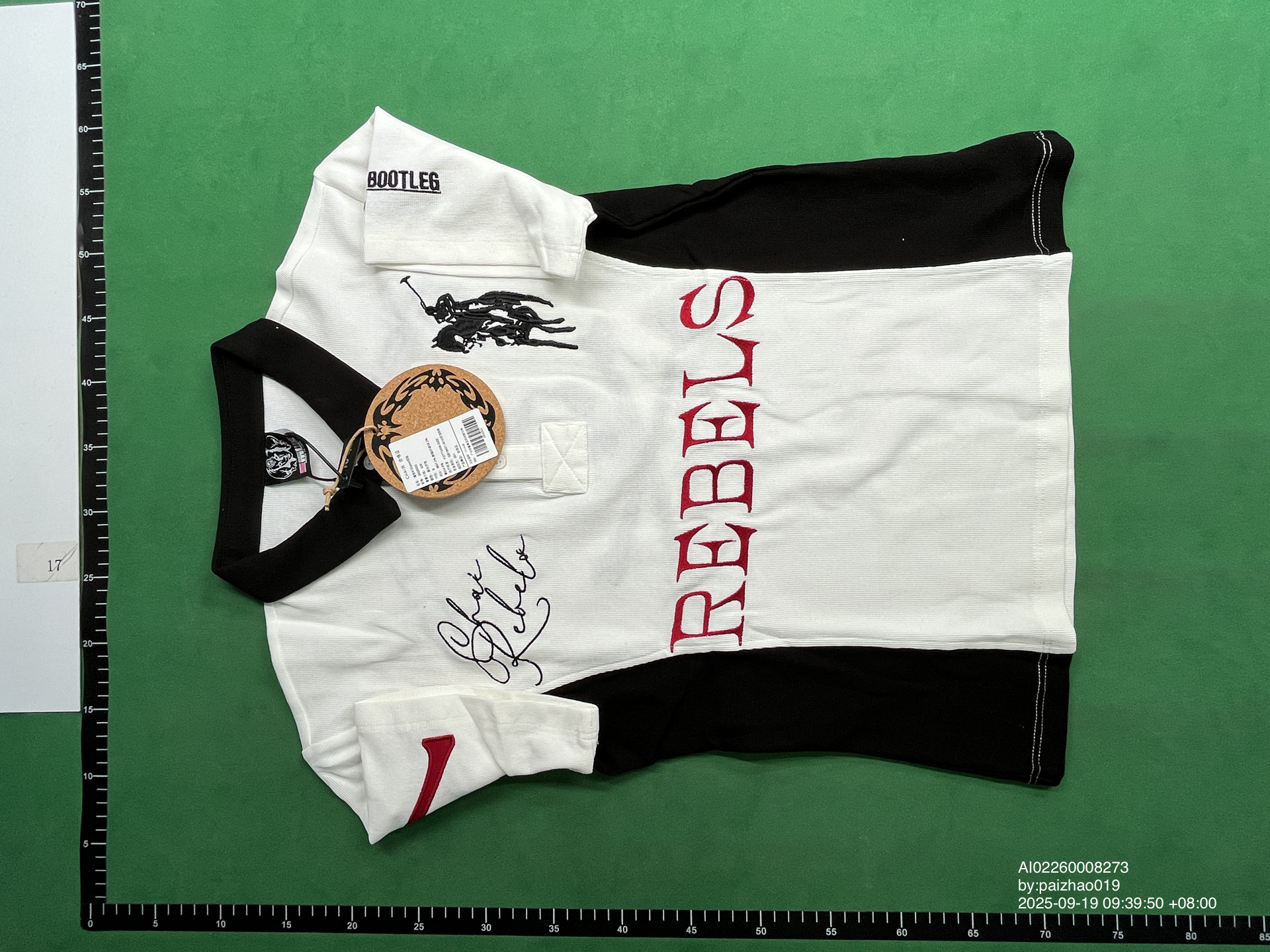 QC Photo - Rebels Psycho Skull Polo