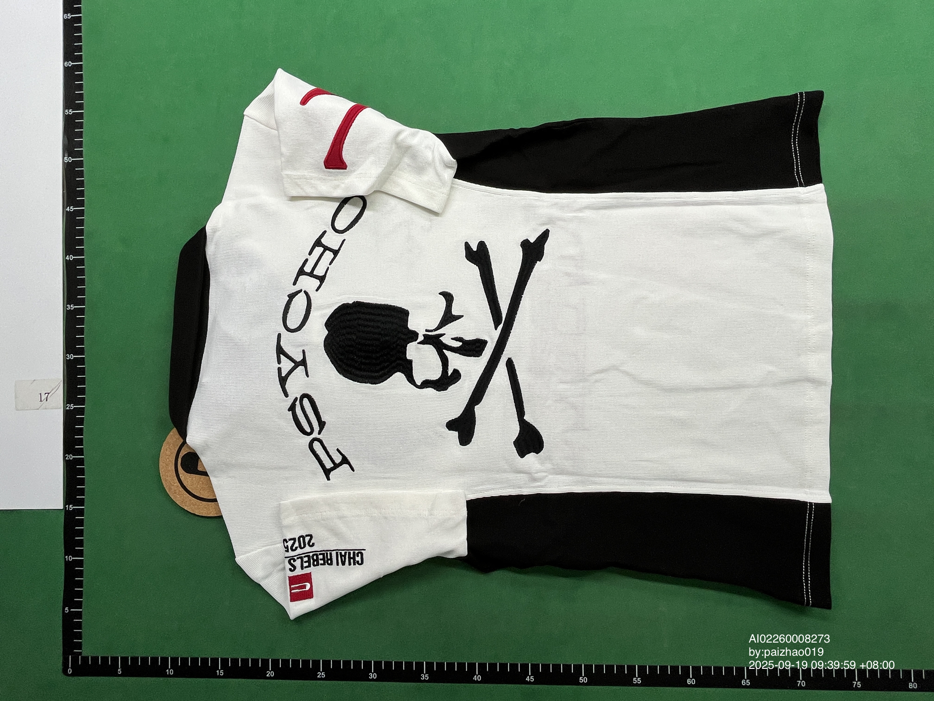 QC Photo - Rebels Psycho Skull Polo