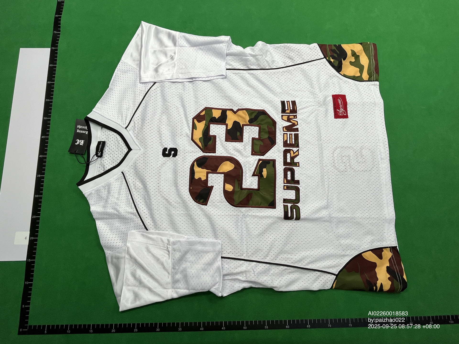 QC Photo - Supreme Perfect Season Football Jersey