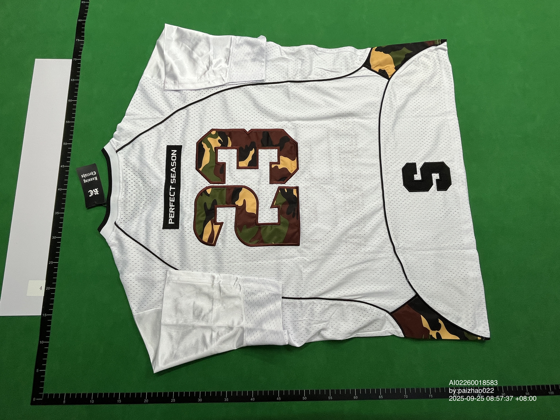 QC Photo - Supreme Perfect Season Football Jersey