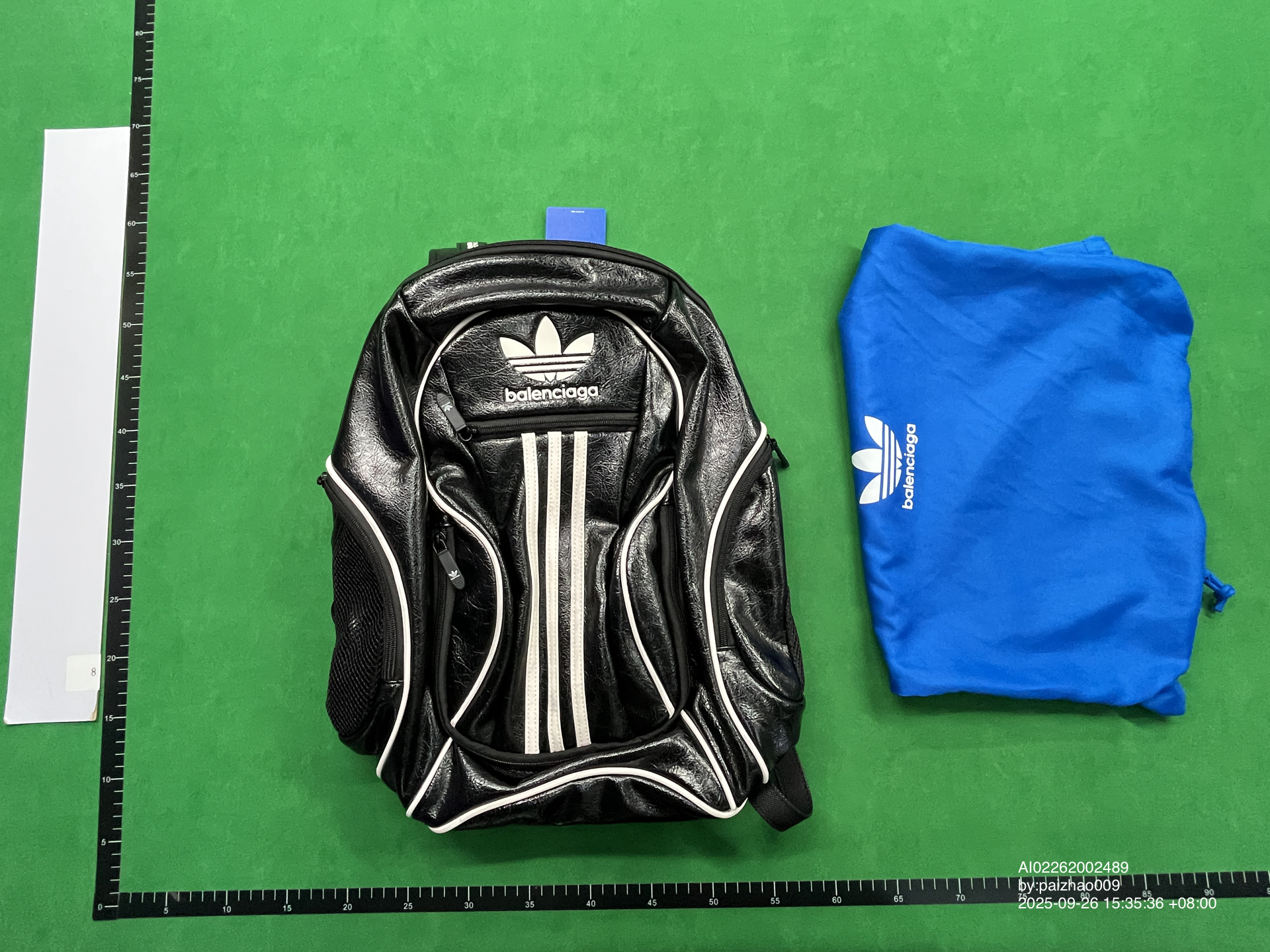 QC Photo - Balenciaga x adidas Leather Backpack