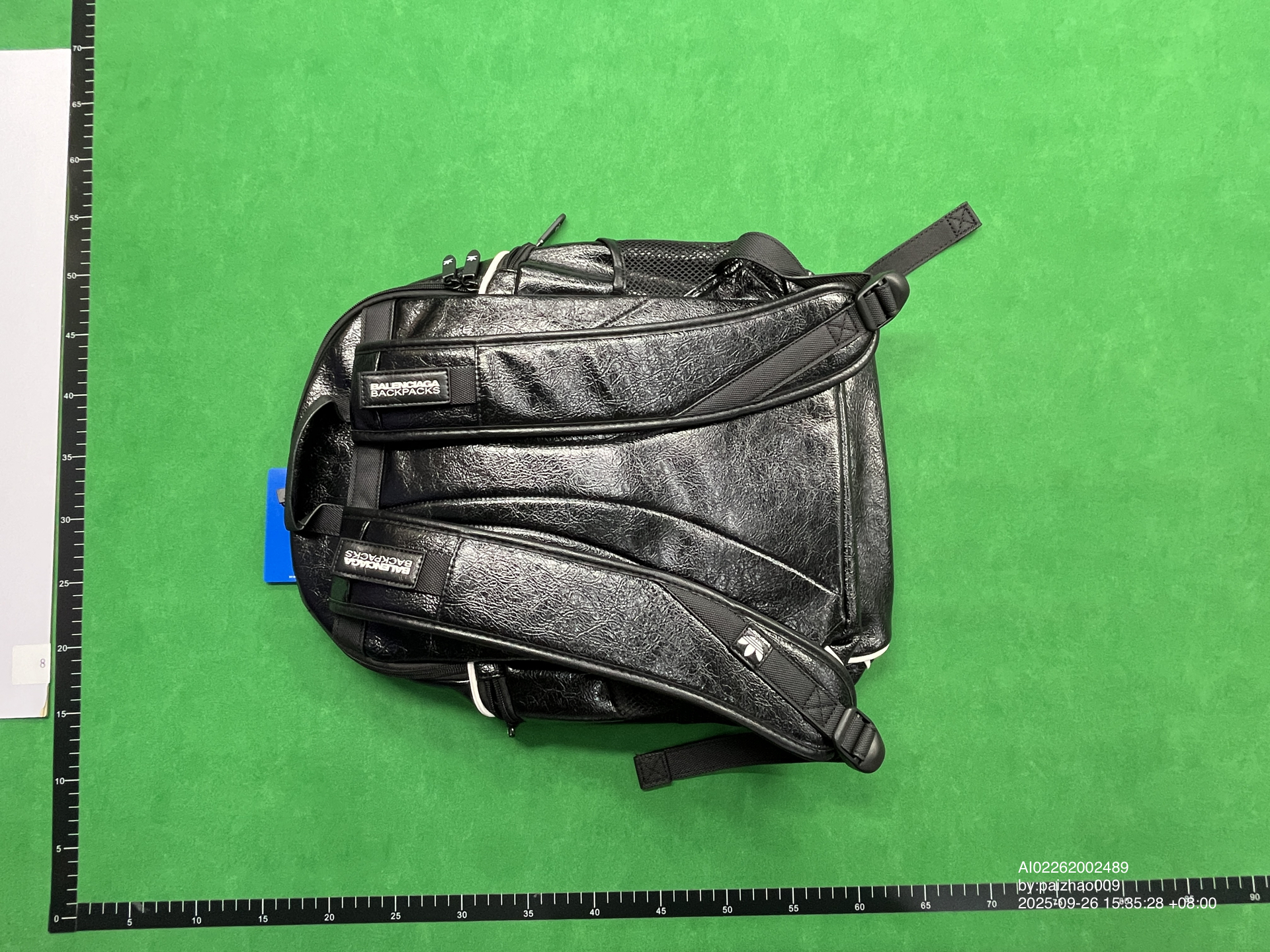 QC Photo - Balenciaga x adidas Leather Backpack