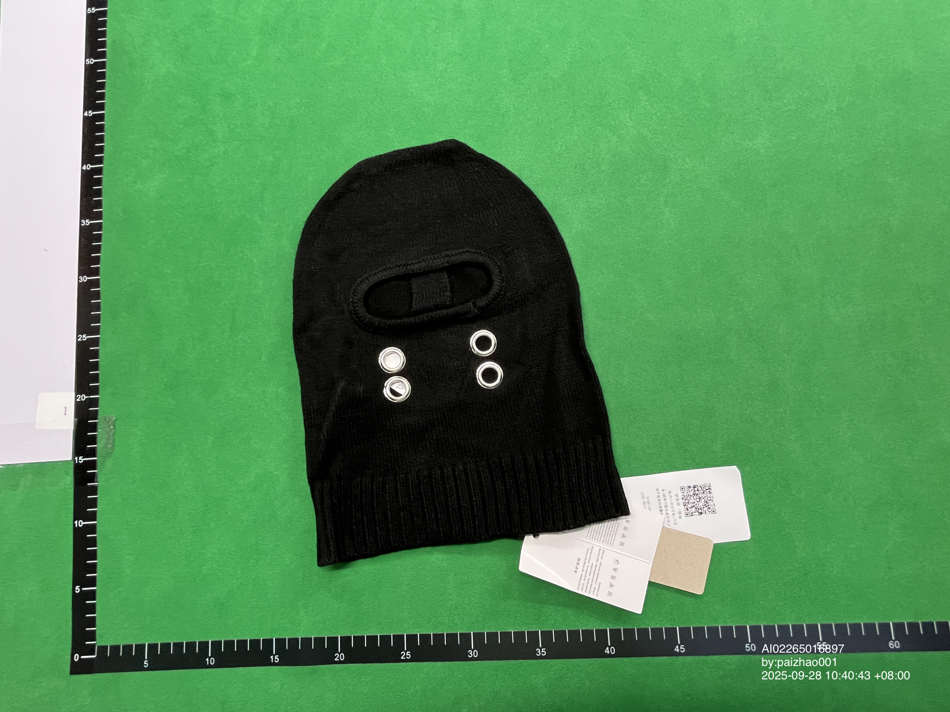 QC Photo - Rick Owens Balaclava