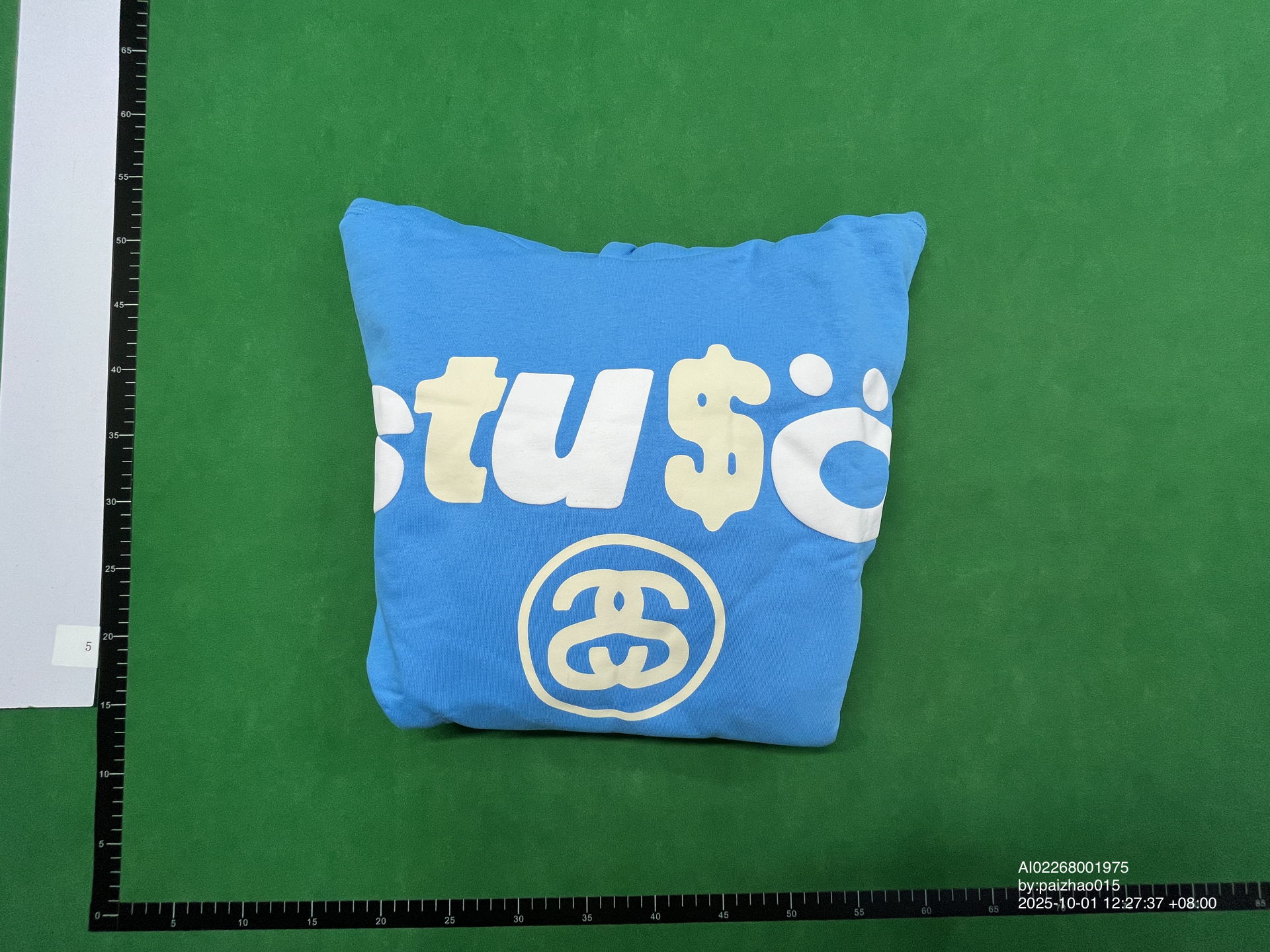 QC Photo - Stussy x CPFM 8 Ball Pigment Dyed Hoodie Blue