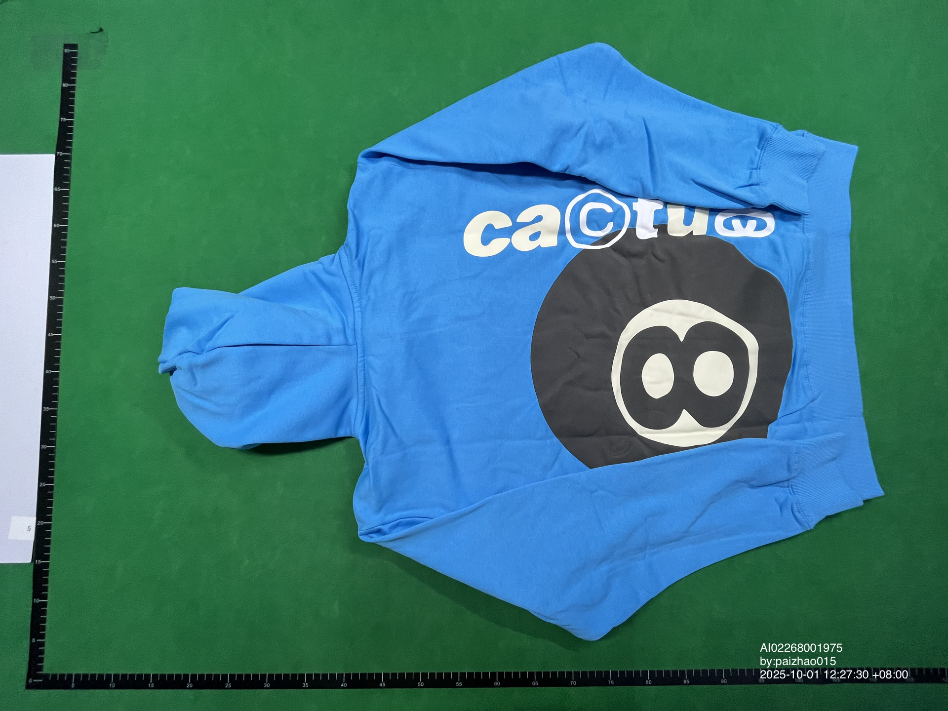 QC Photo - Stussy x CPFM 8 Ball Pigment Dyed Hoodie Blue