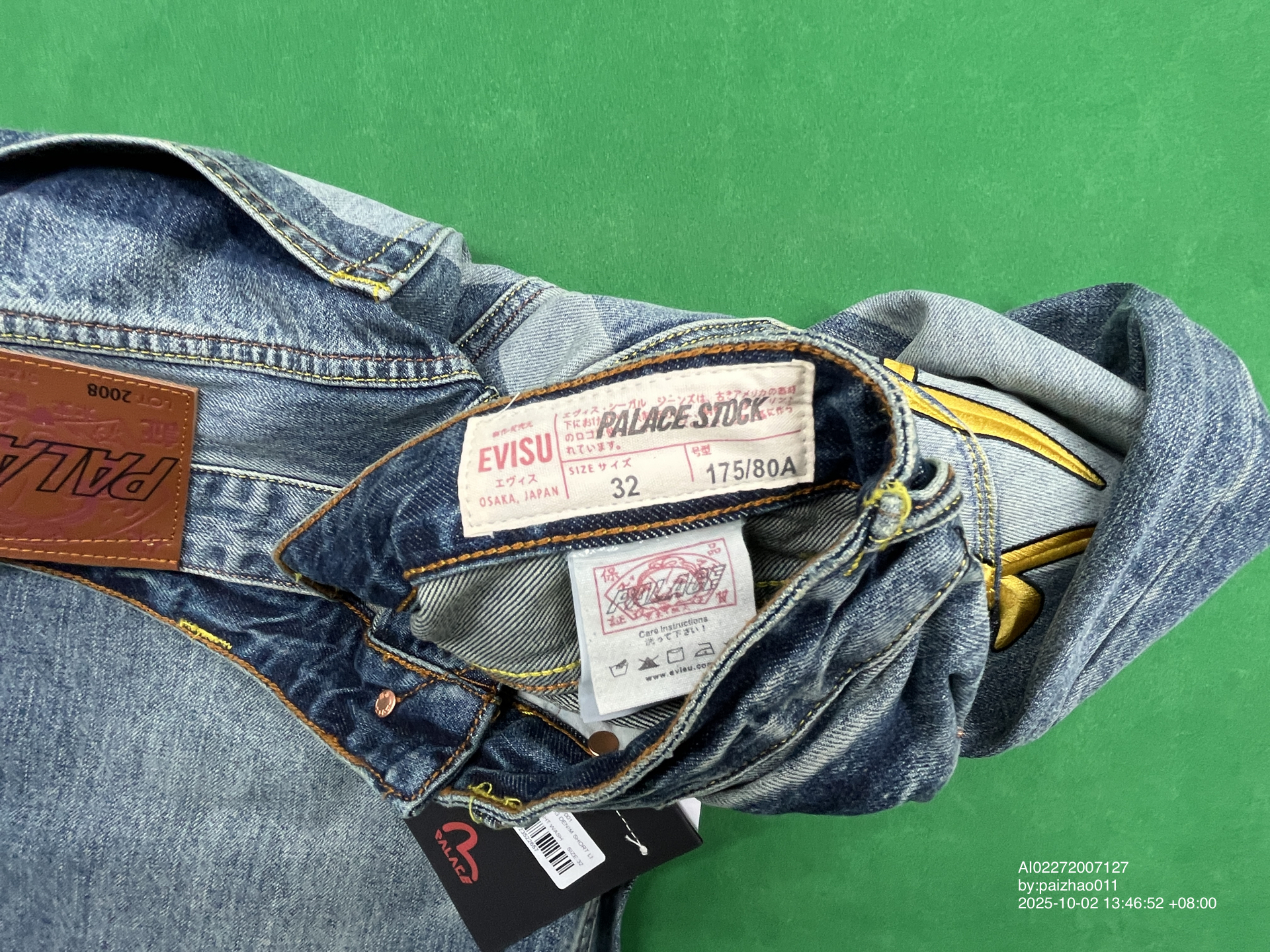 QC Photo - Palace x Evisu Dice Shorts