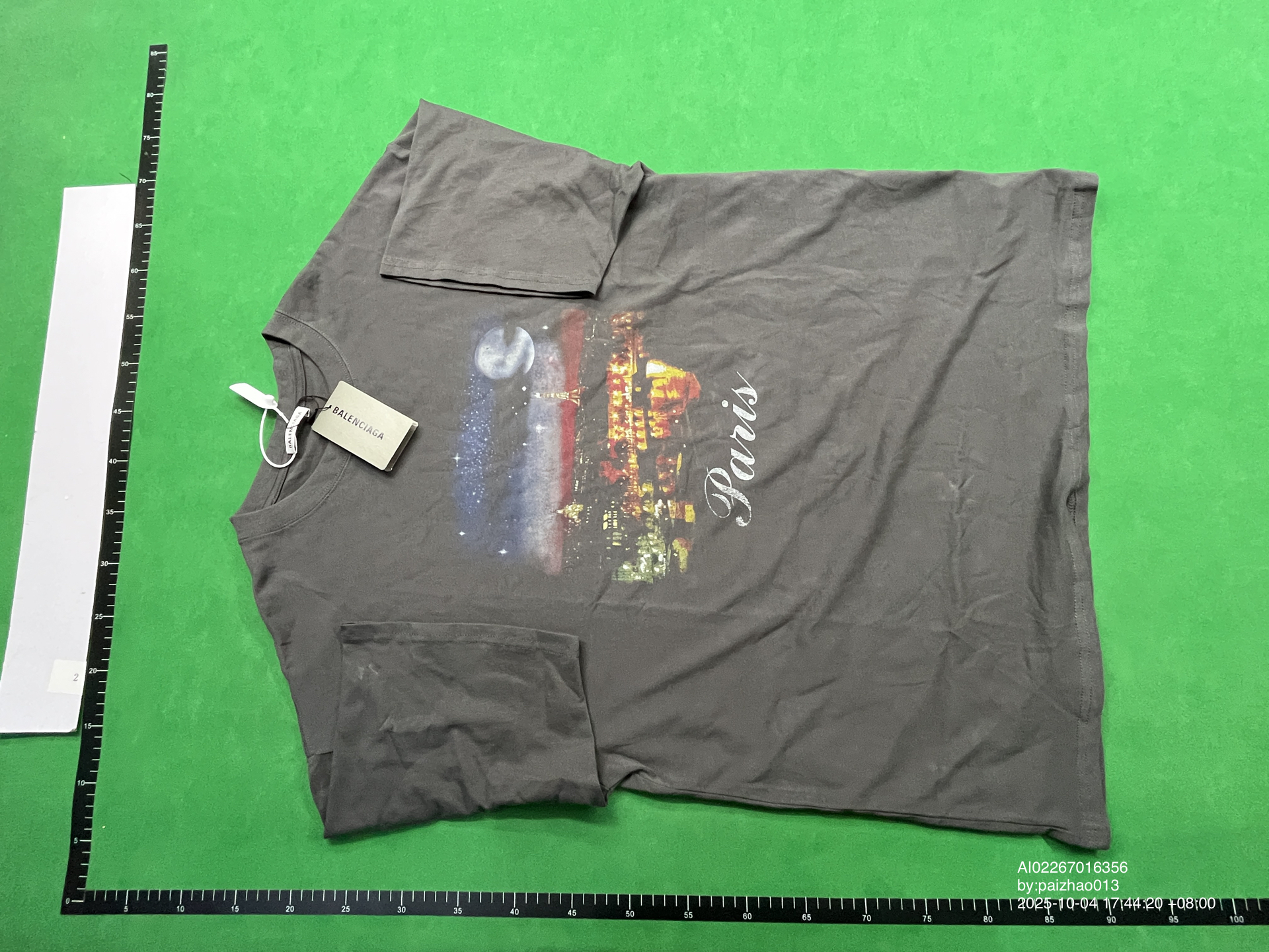 QC Photo - Balenciaga AW17 Paris Tee
