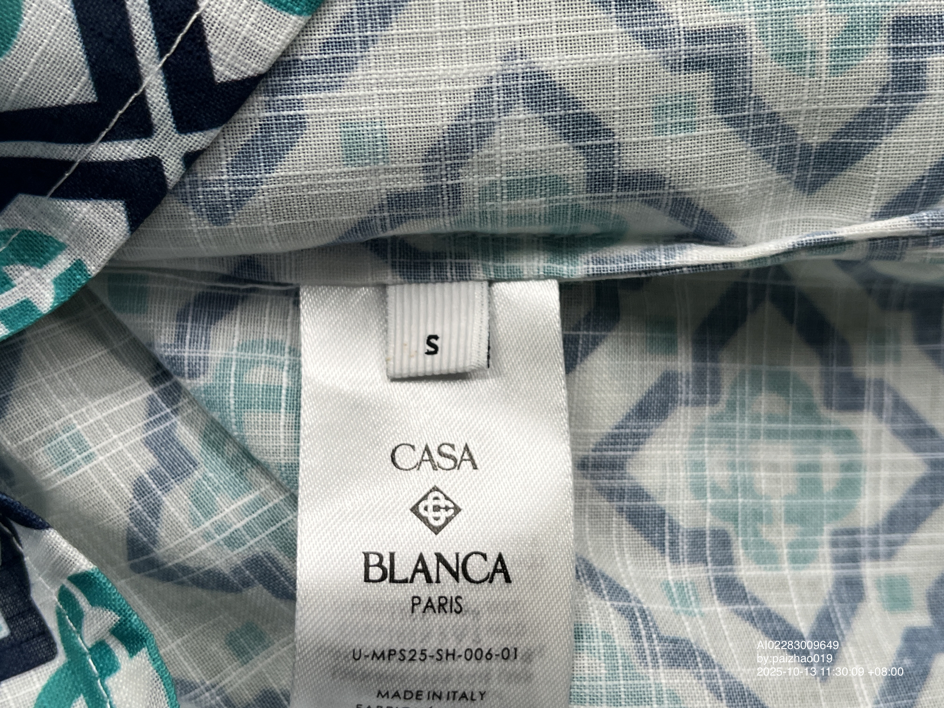 QC Photo - Casablanca Gradient Short Sleeve Button Up Shirt