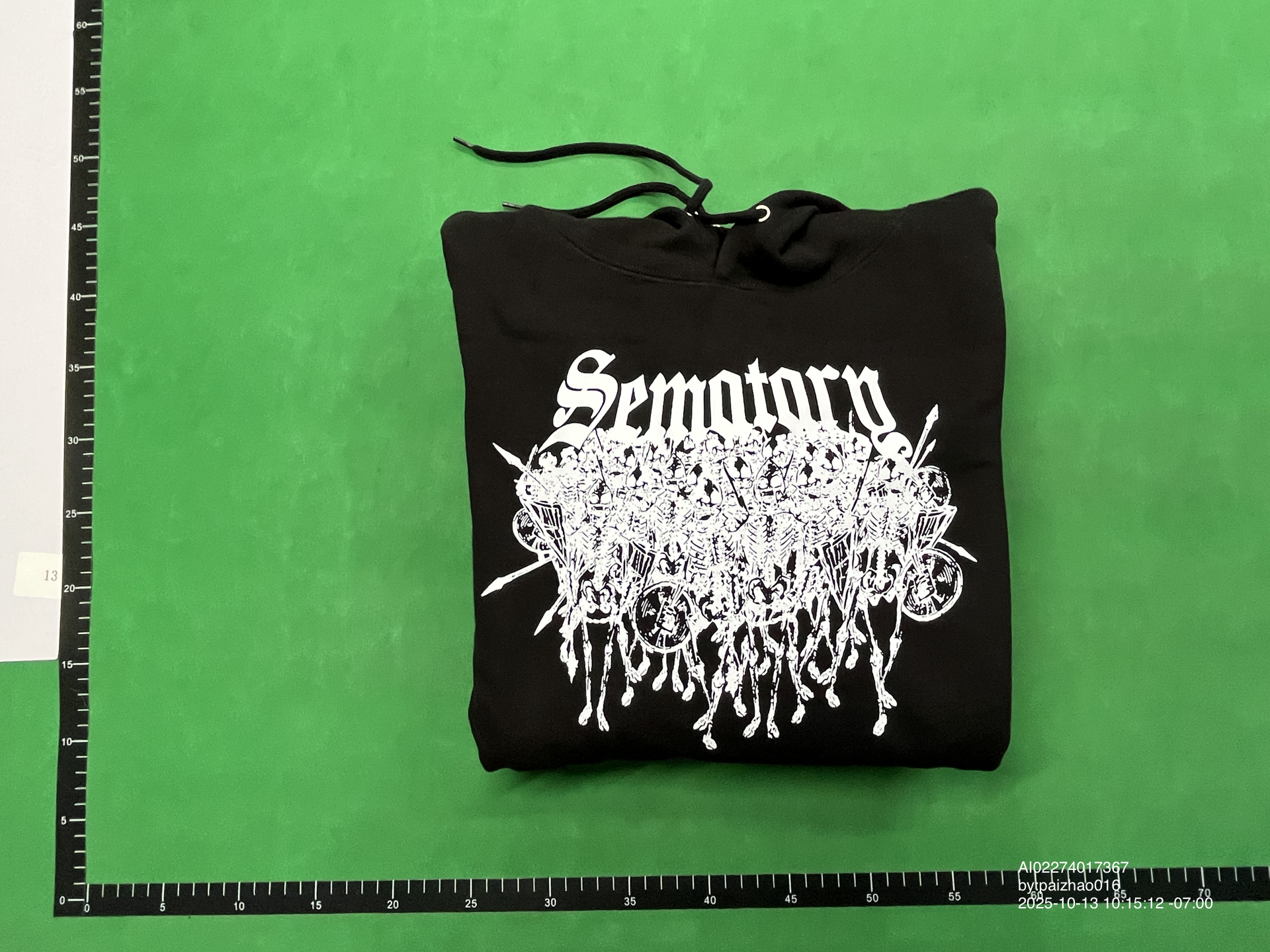 QC Photo - Sematary Skeleton Army Hoodie (2 Variants)