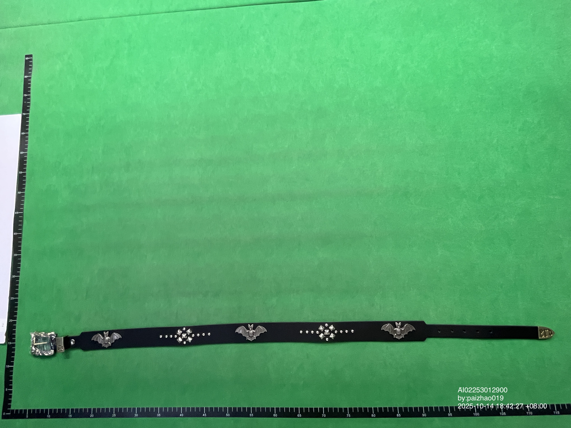 QC Photo - Enfants Riches Deprimes Bat Stud Texas Serenade Belt (4 Variants)