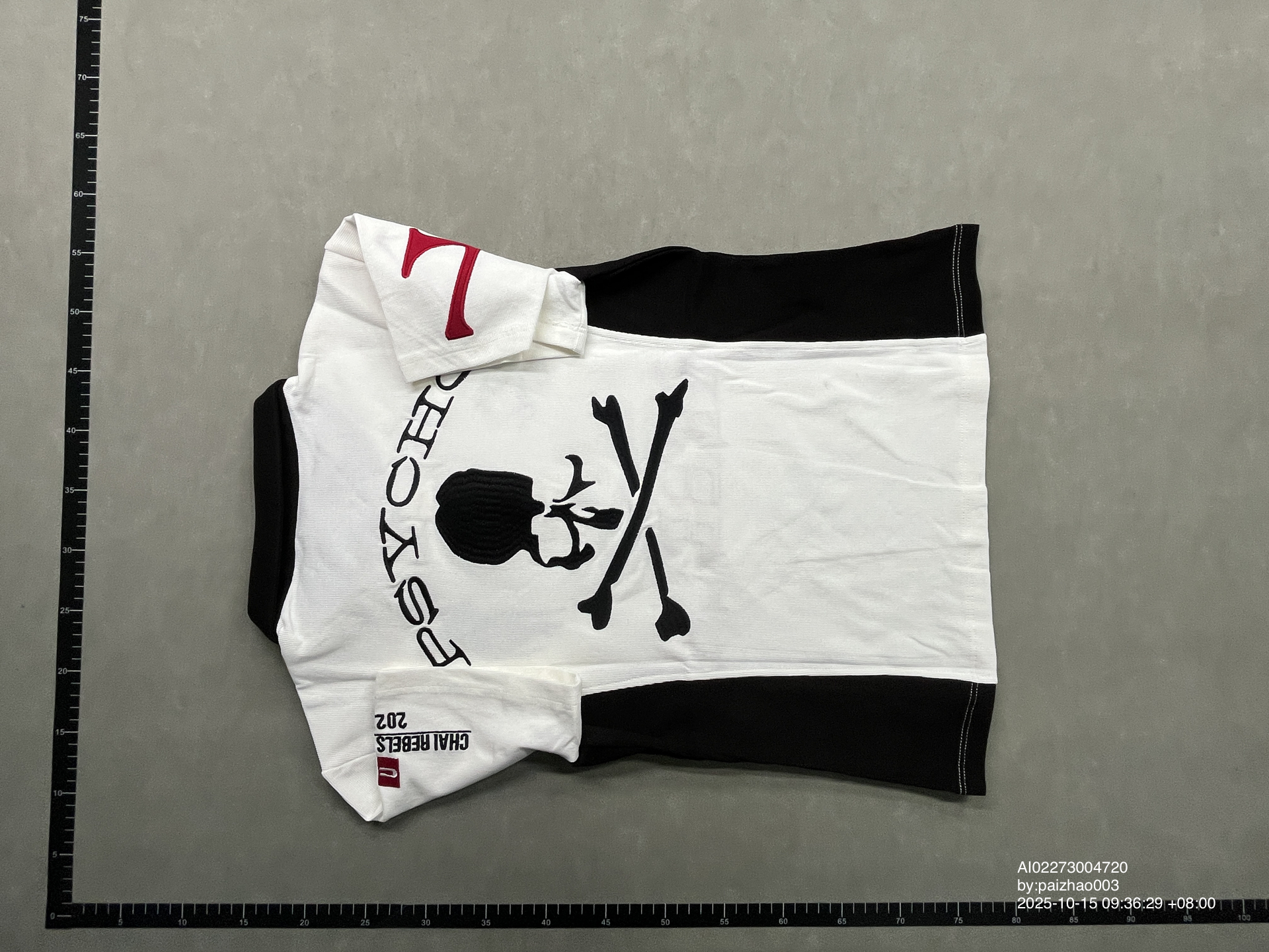 QC Photo - Rebels Psycho Skull Polo