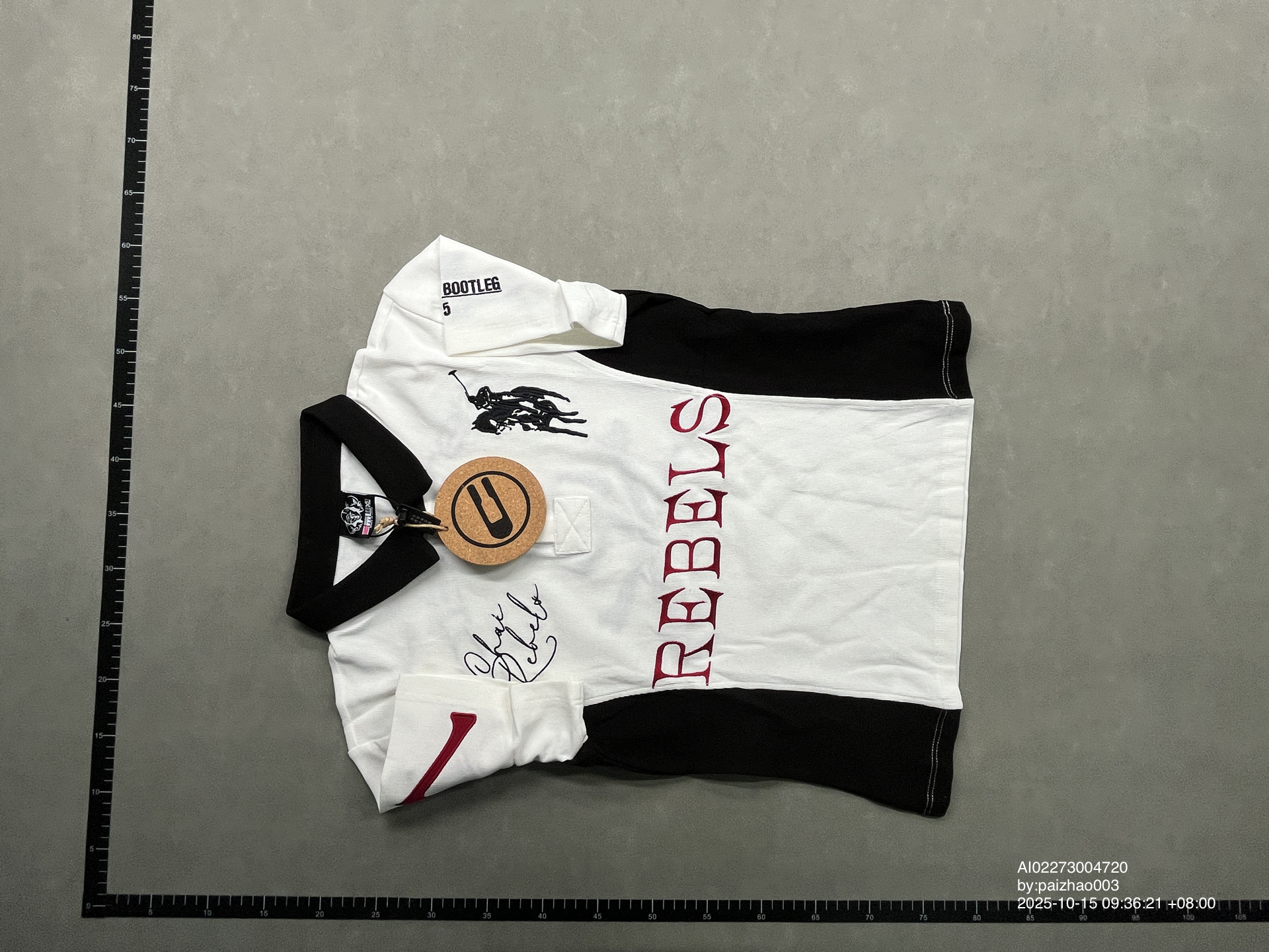 QC Photo - Rebels Psycho Skull Polo