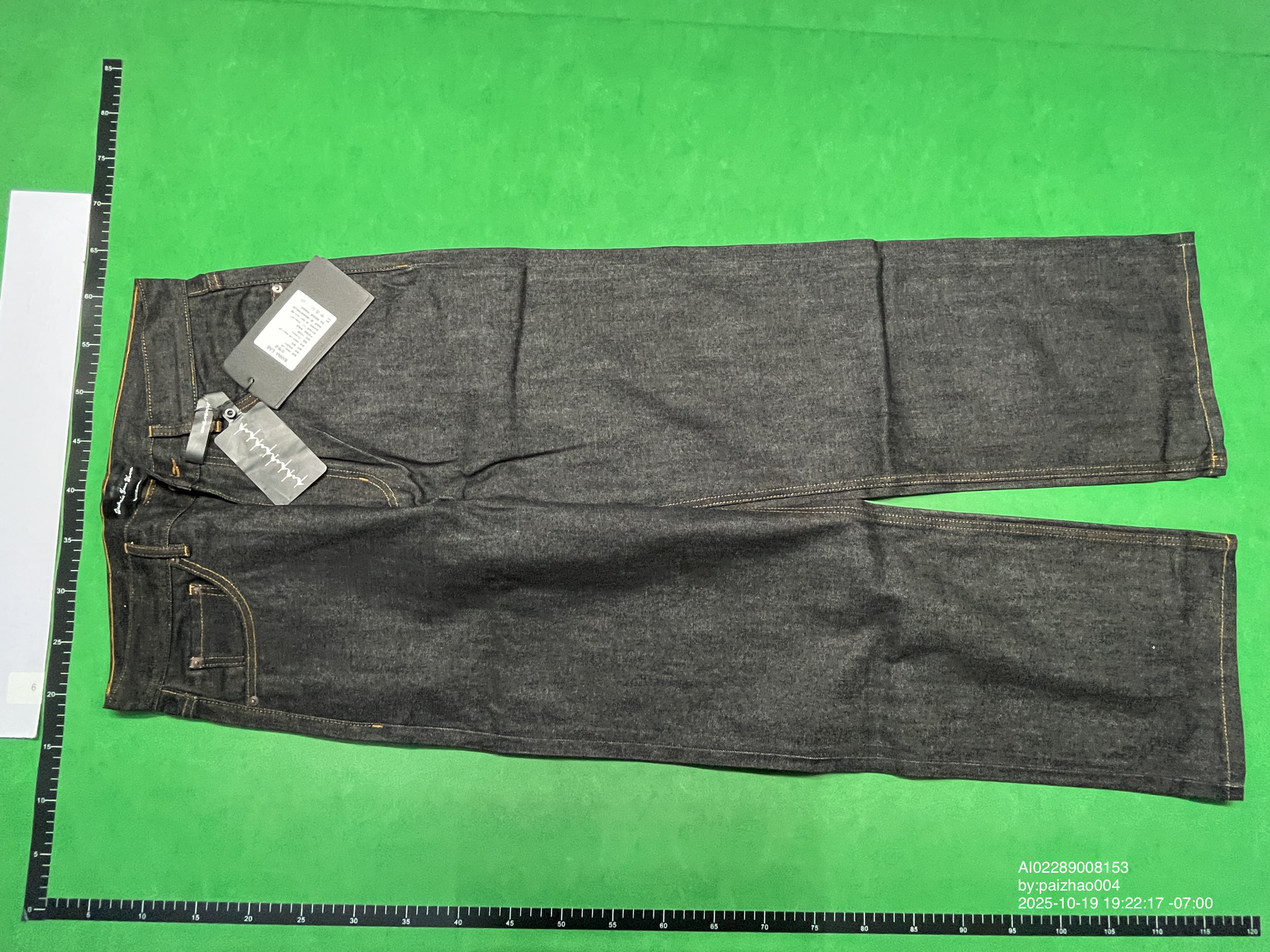 QC Photo - WANNA LAB 14oz Raw Denim Jeans