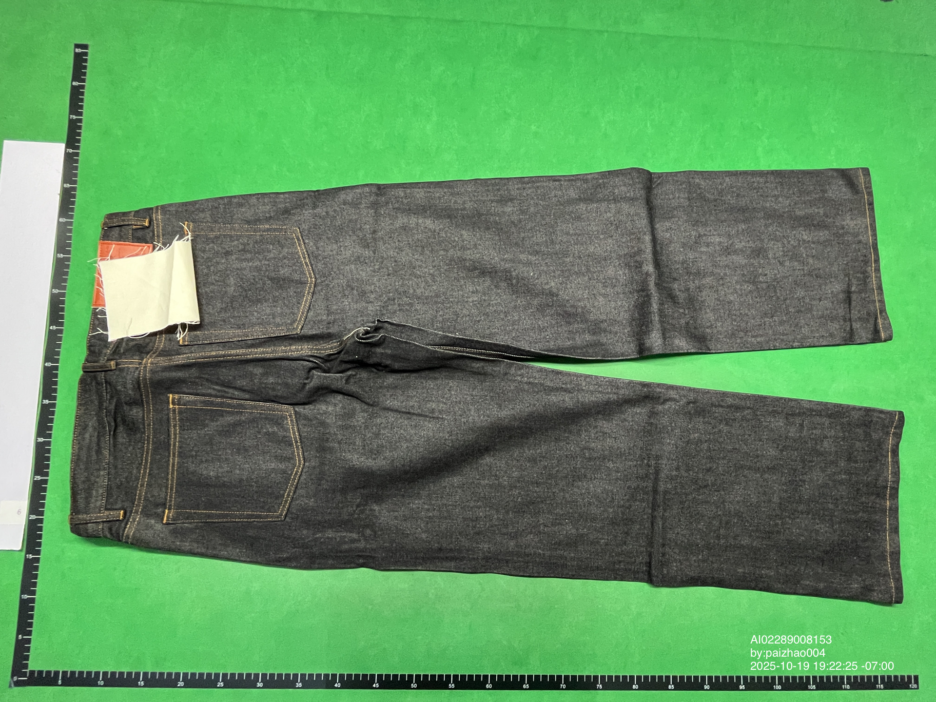 QC Photo - WANNA LAB 14oz Raw Denim Jeans