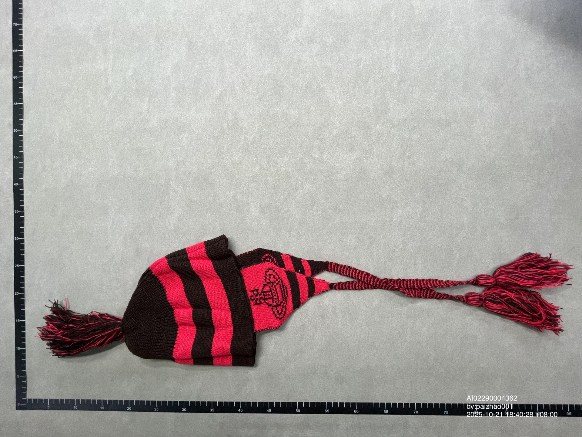 QC Photo - Vivienne Westwood Ear Flap Knit Beanie (2 Variants)