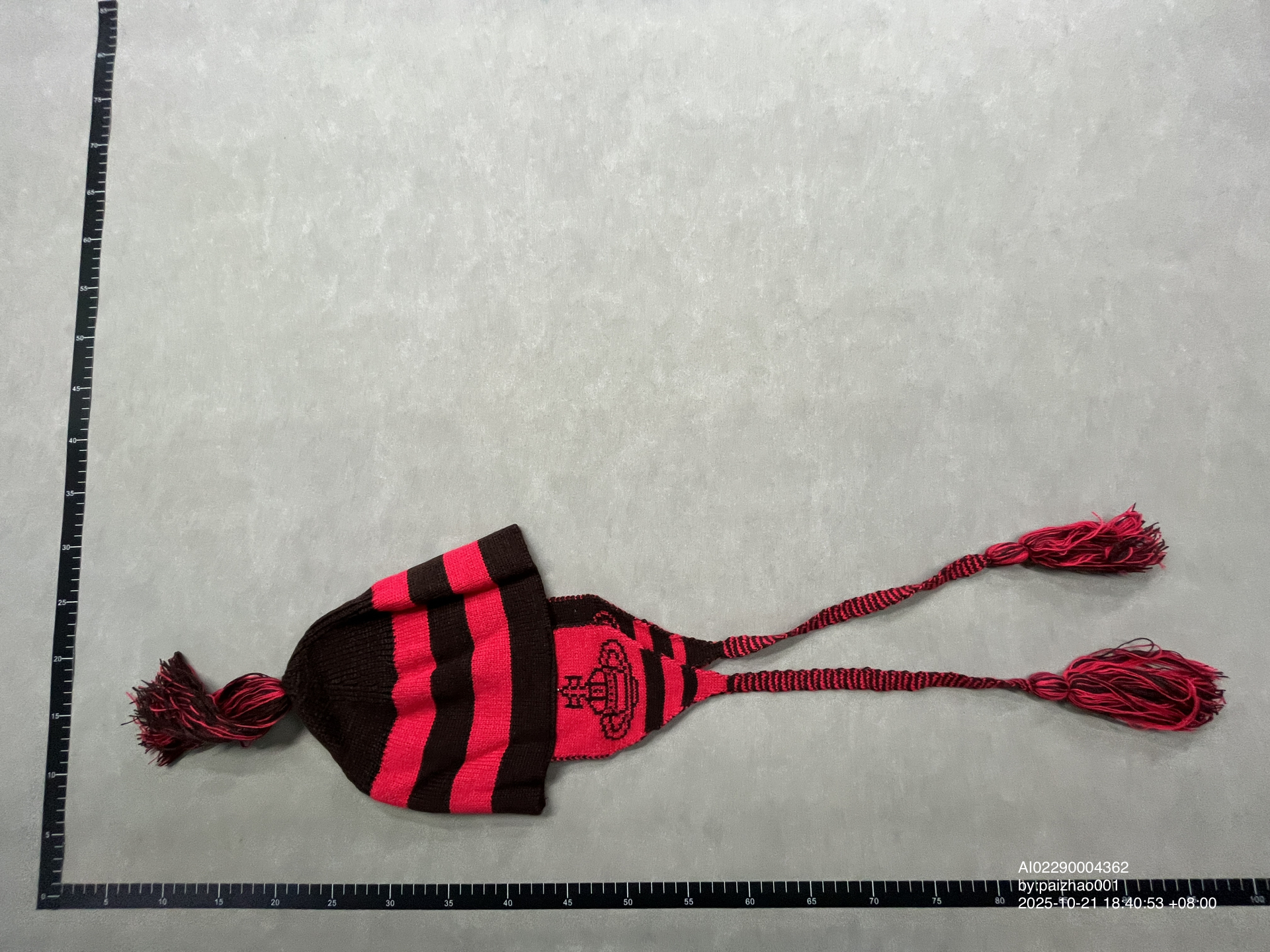 QC Photo - Vivienne Westwood Ear Flap Knit Beanie (2 Variants)