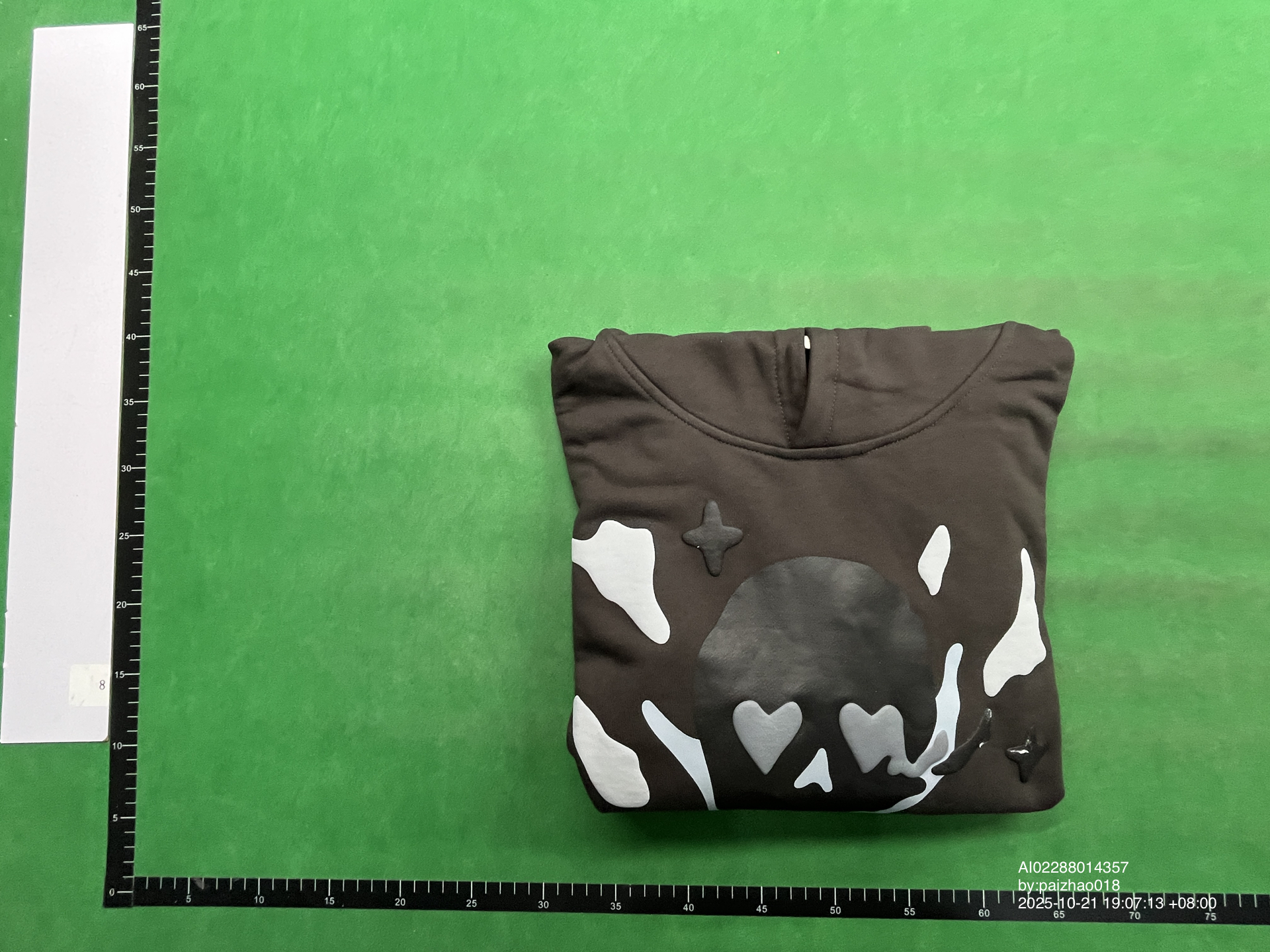 QC Photo - Broken Planet Market Out of the Shadows Hoodie Soot Black