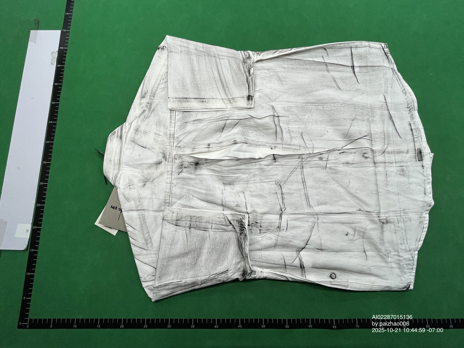 QC Photo - Hell System Distressed Short Sleeve Shirt