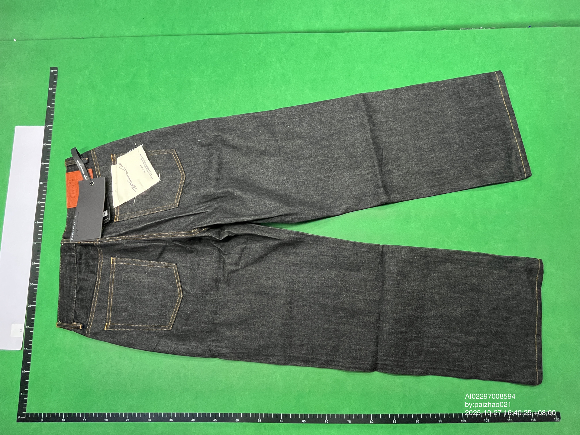 QC Photo - WANNA LAB 14oz Raw Denim Jeans