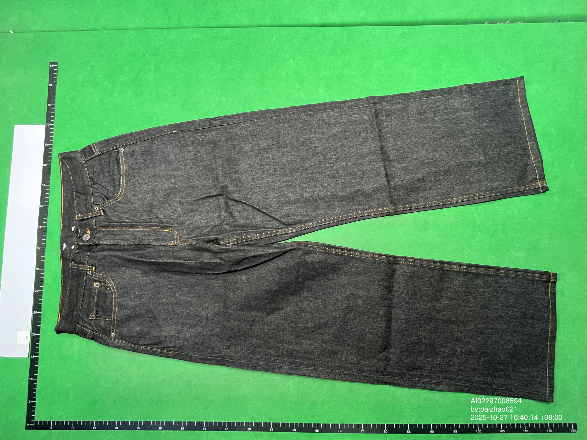 QC Photo - WANNA LAB 14oz Raw Denim Jeans