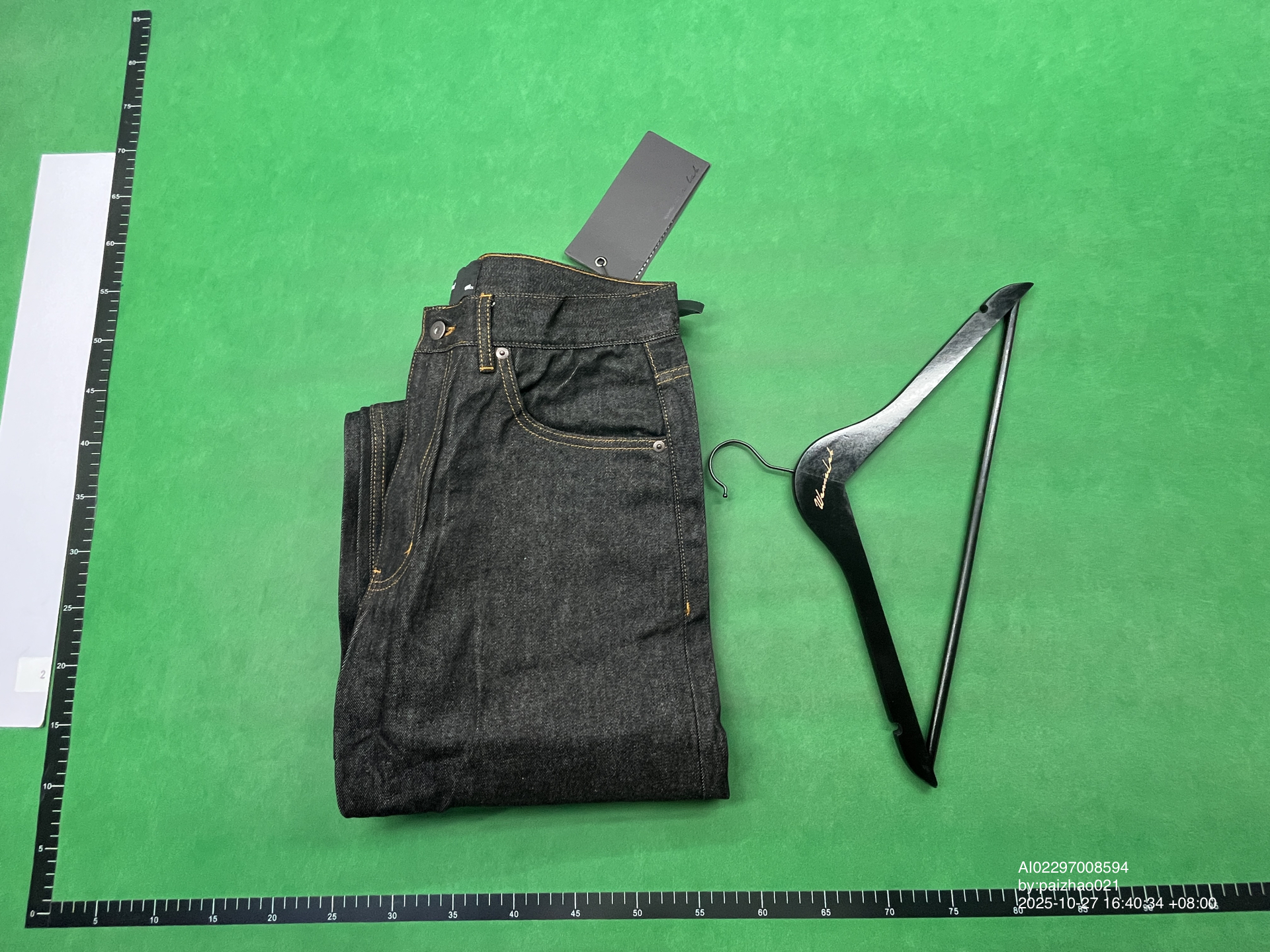 QC Photo - WANNA LAB 14oz Raw Denim Jeans