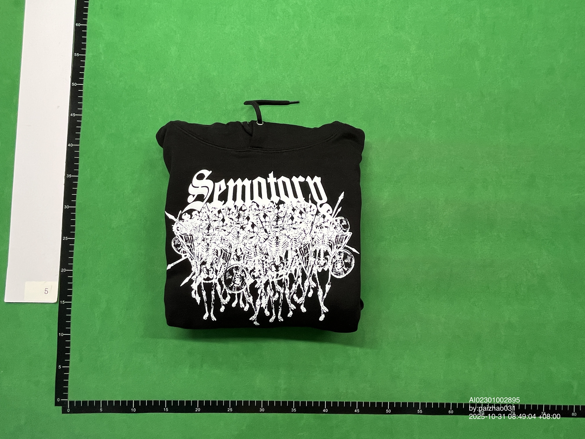 QC Photo - Sematary Skeleton Army Hoodie (2 Variants)