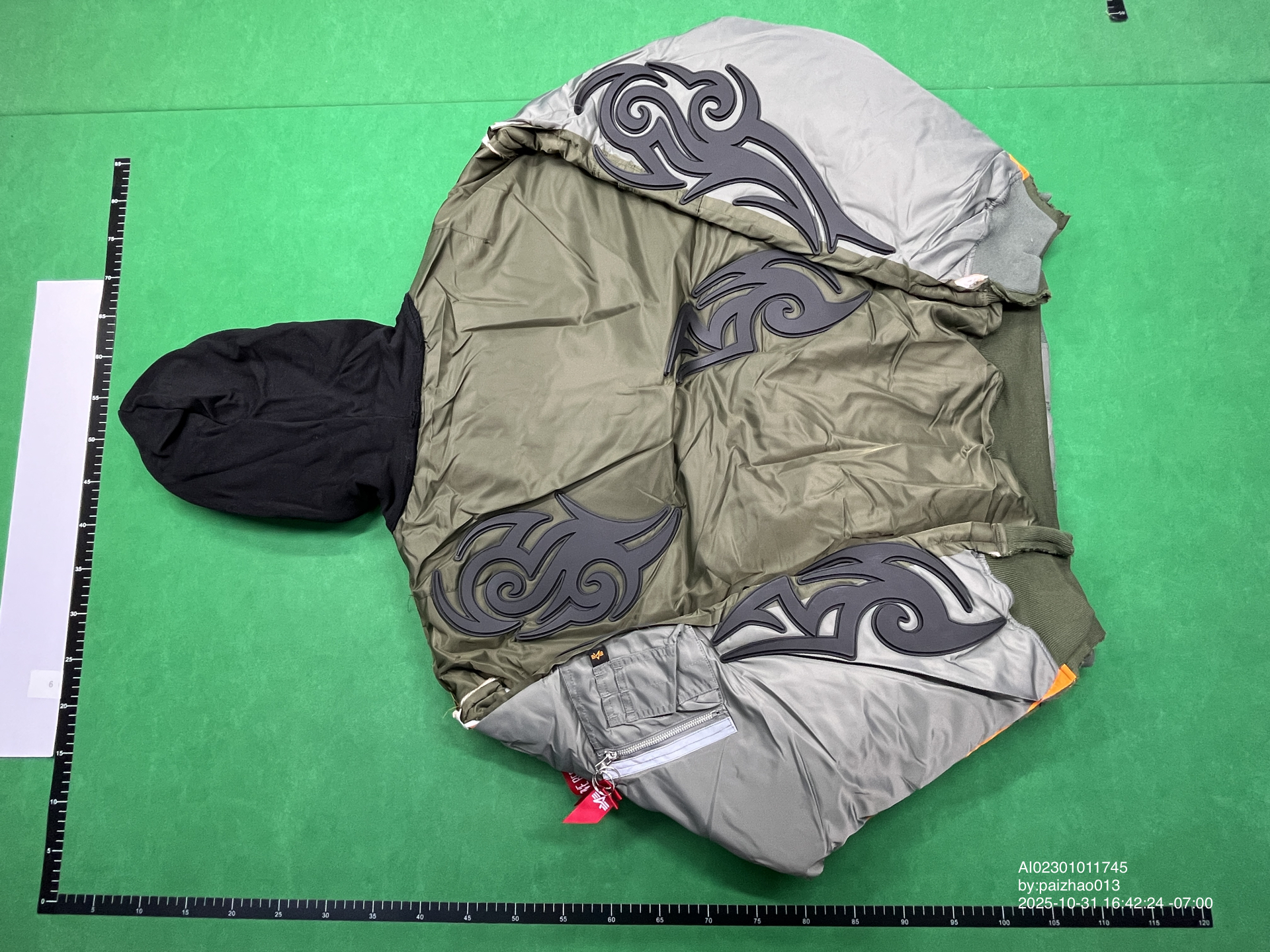 QC Photo - Vetements x Alpha Tribal Bomber Jacket