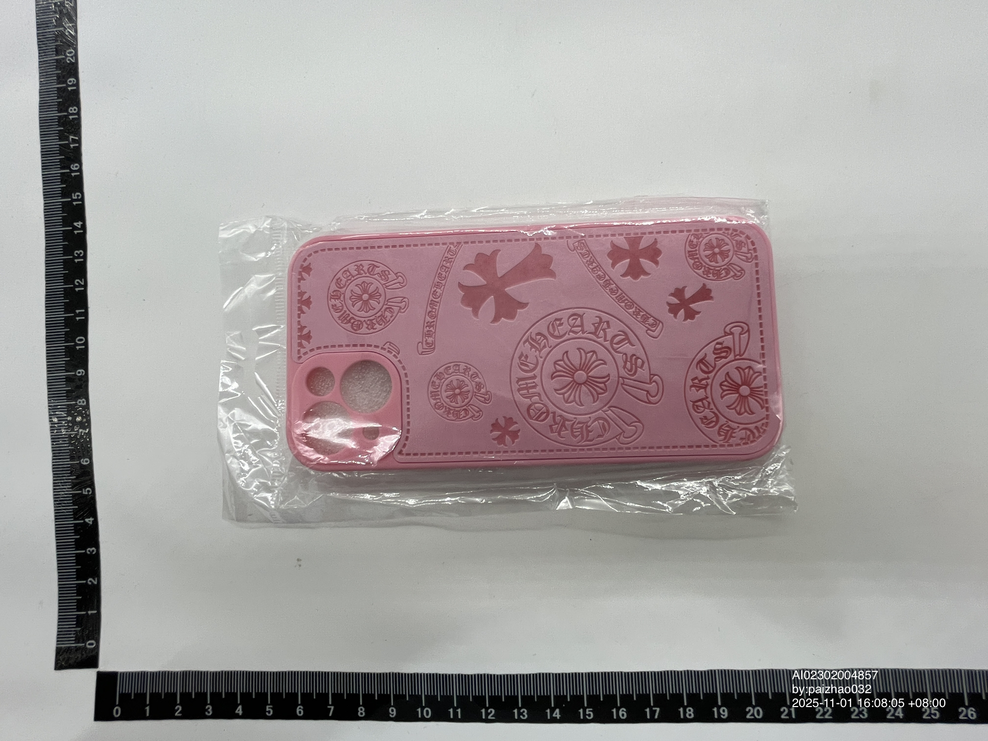 QC Photo - Chrome Hearts iPhone Case #2