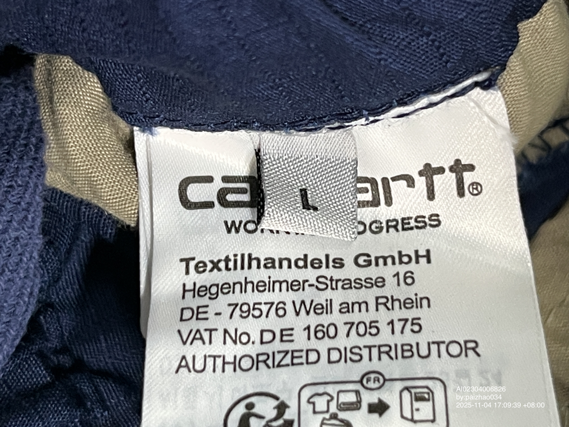 QC Photo - Carhartt Baggy Cargo Pants