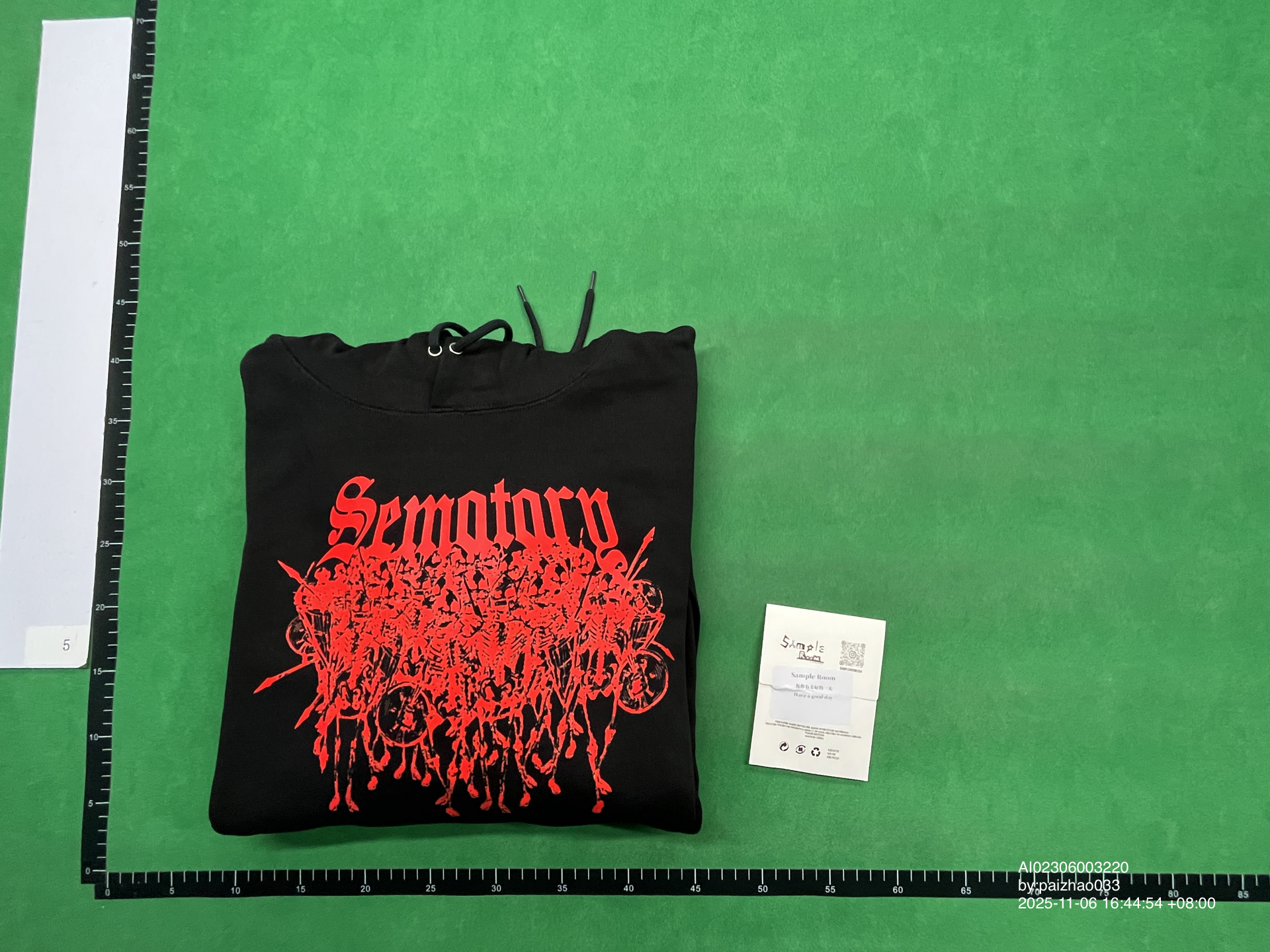 QC Photo - Sematary Skeleton Army Hoodie (2 Variants)