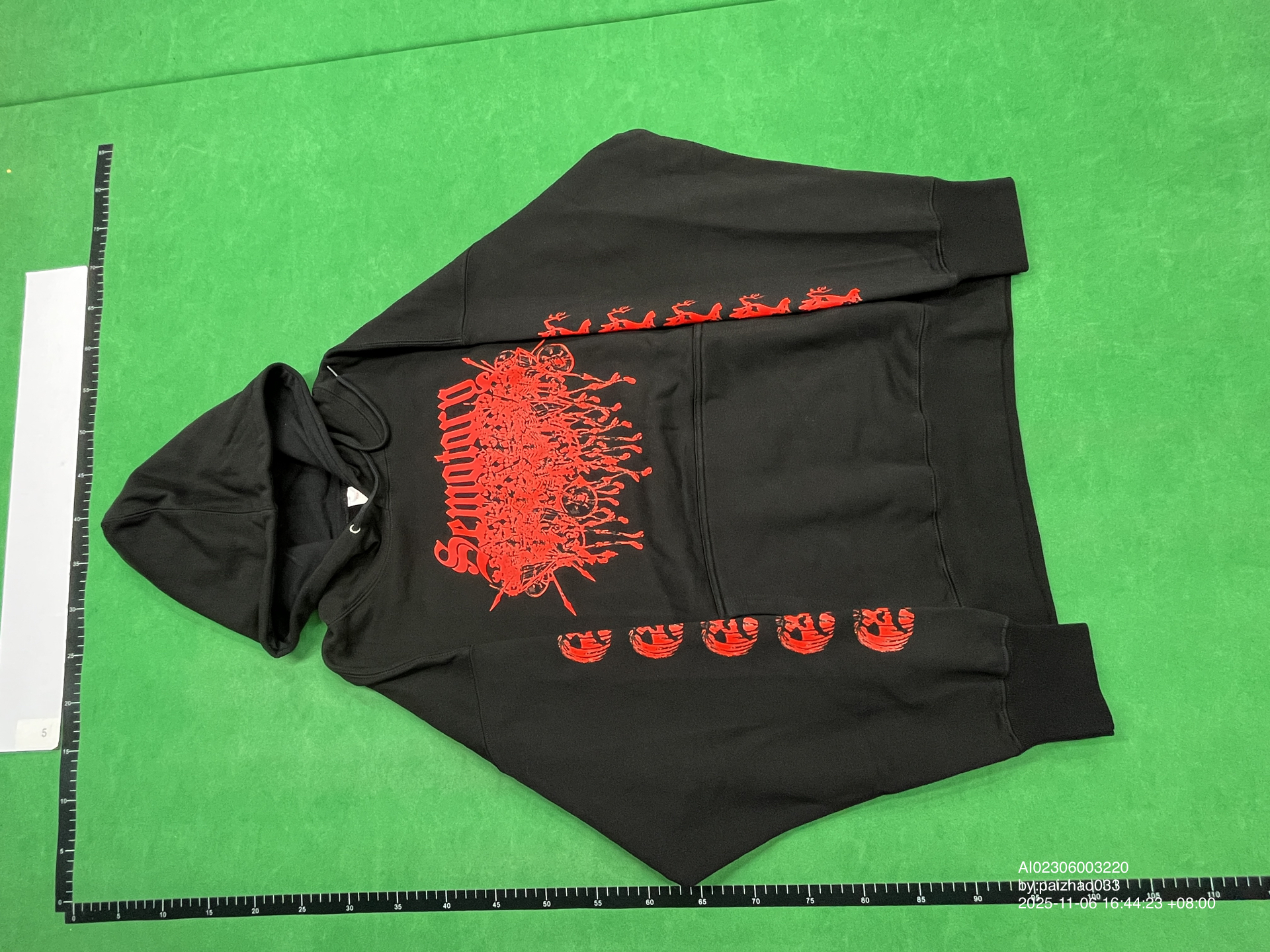 QC Photo - Sematary Skeleton Army Hoodie (2 Variants)