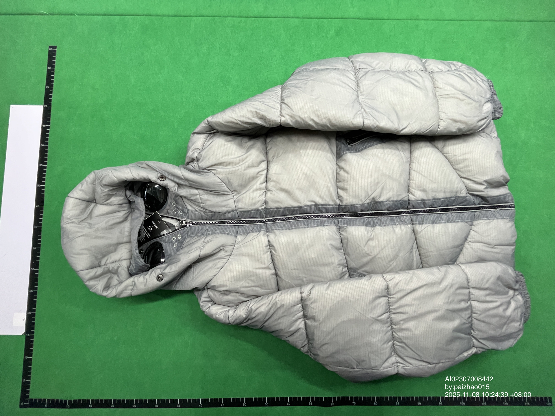 QC Photo - Palace x C.P. Company Puffer Jacket Bright Cobalt