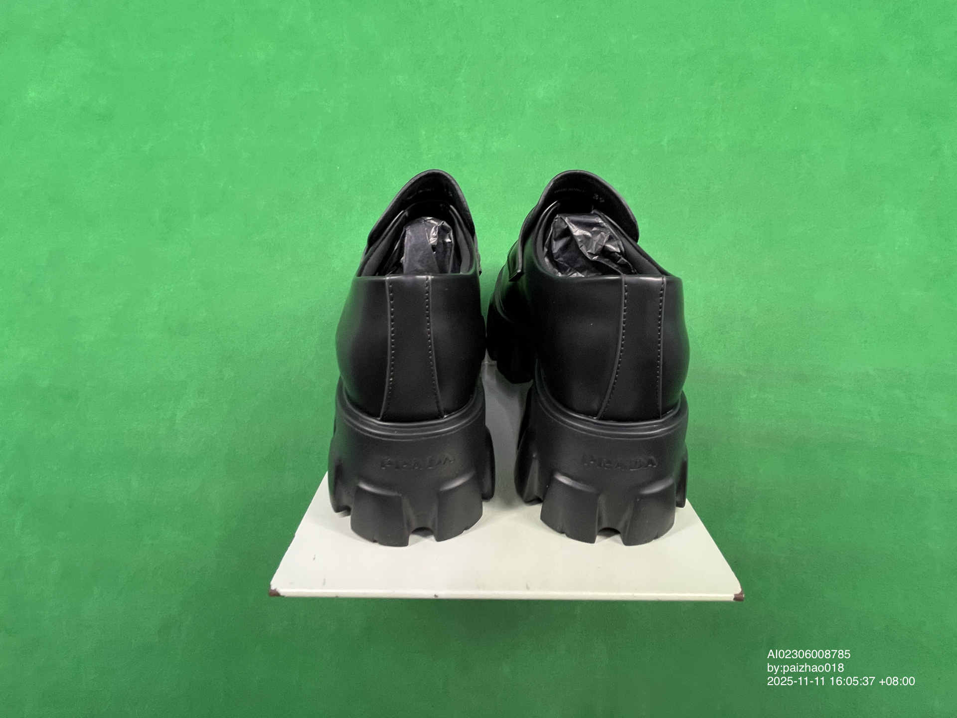 QC Photo - Prada Leather Loafers