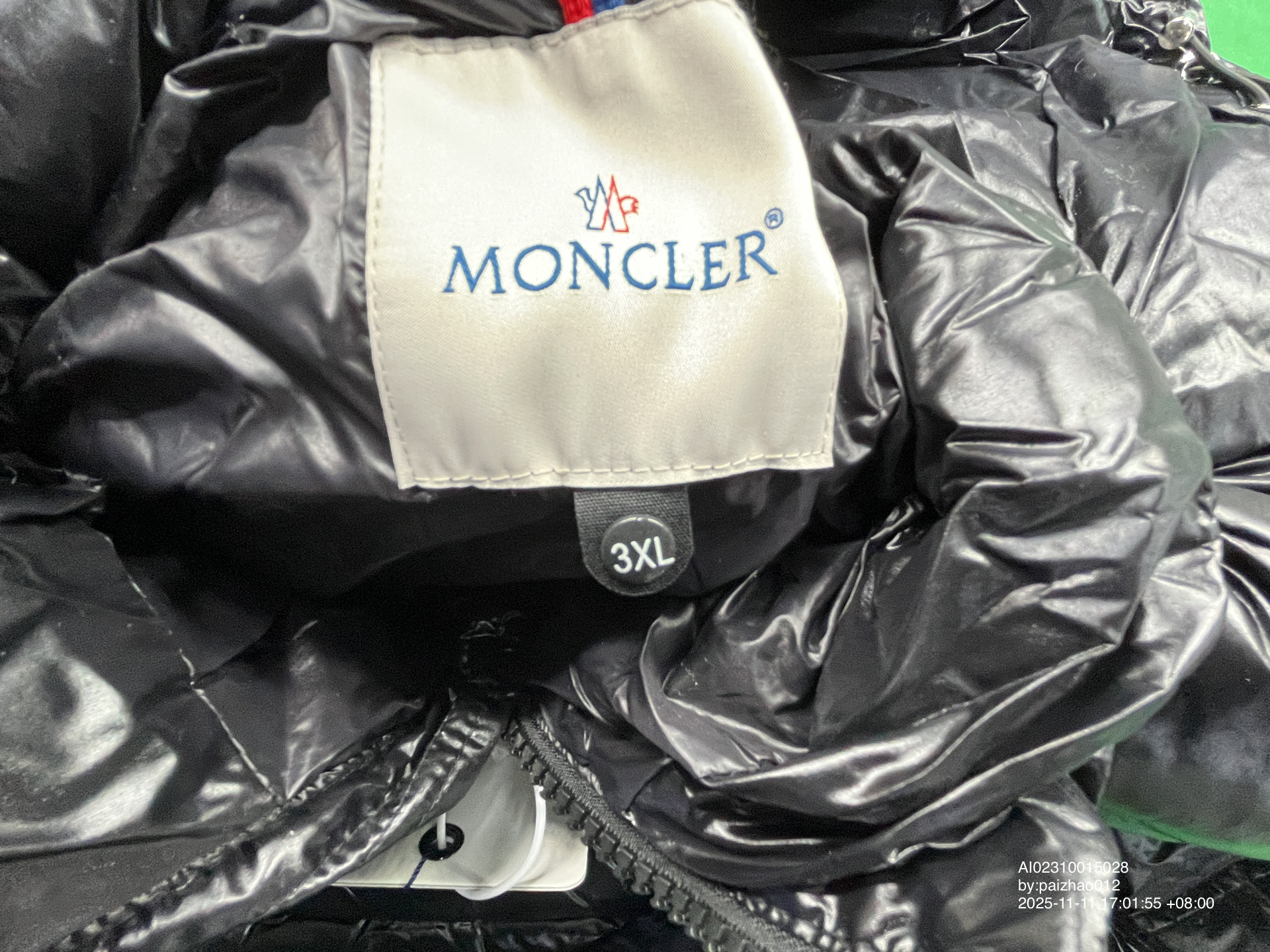 QC Photo - Budget Moncler Maya Jacket Black