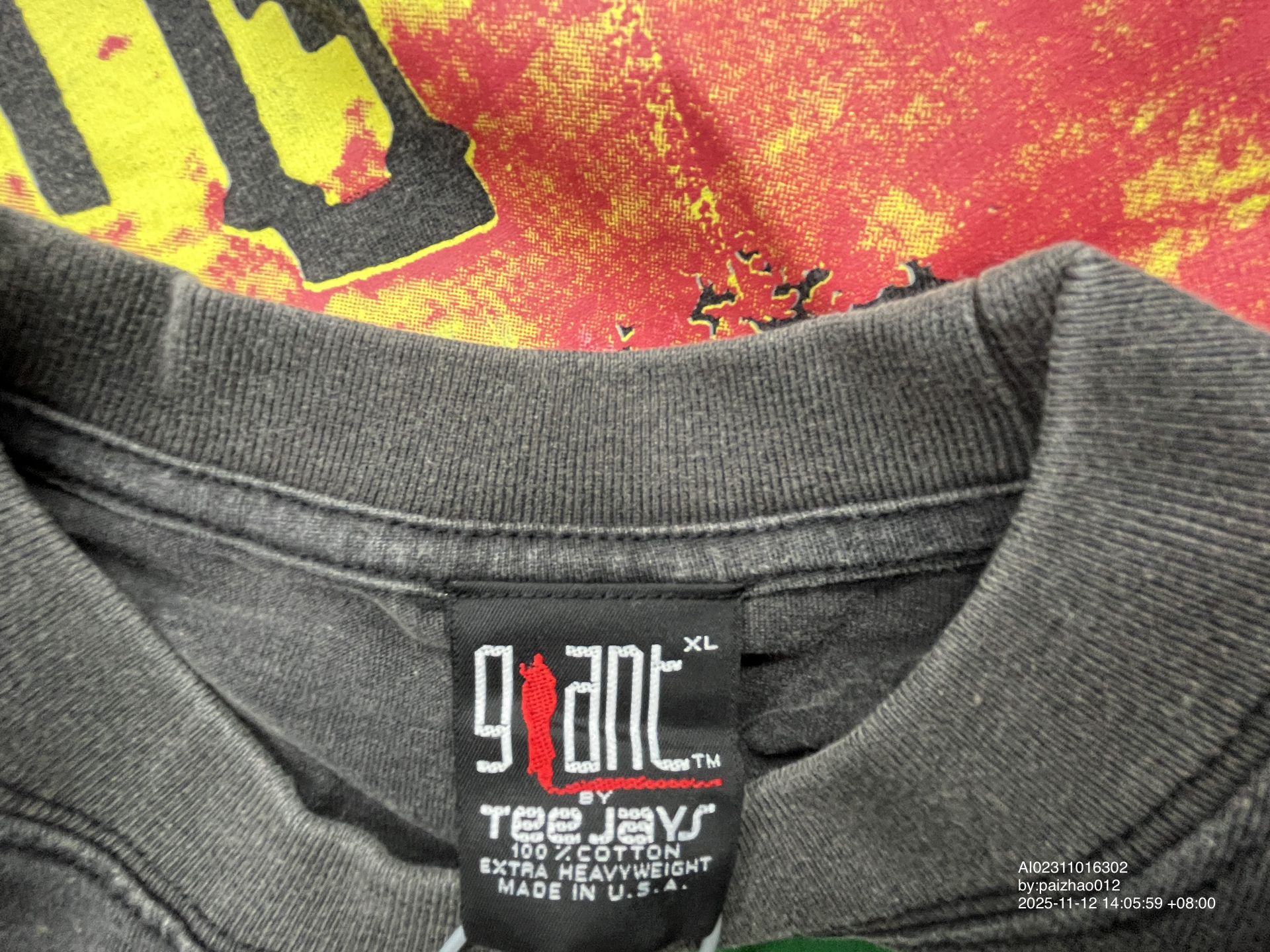 QC Photo - Vintage Neon Genesis Tee #1