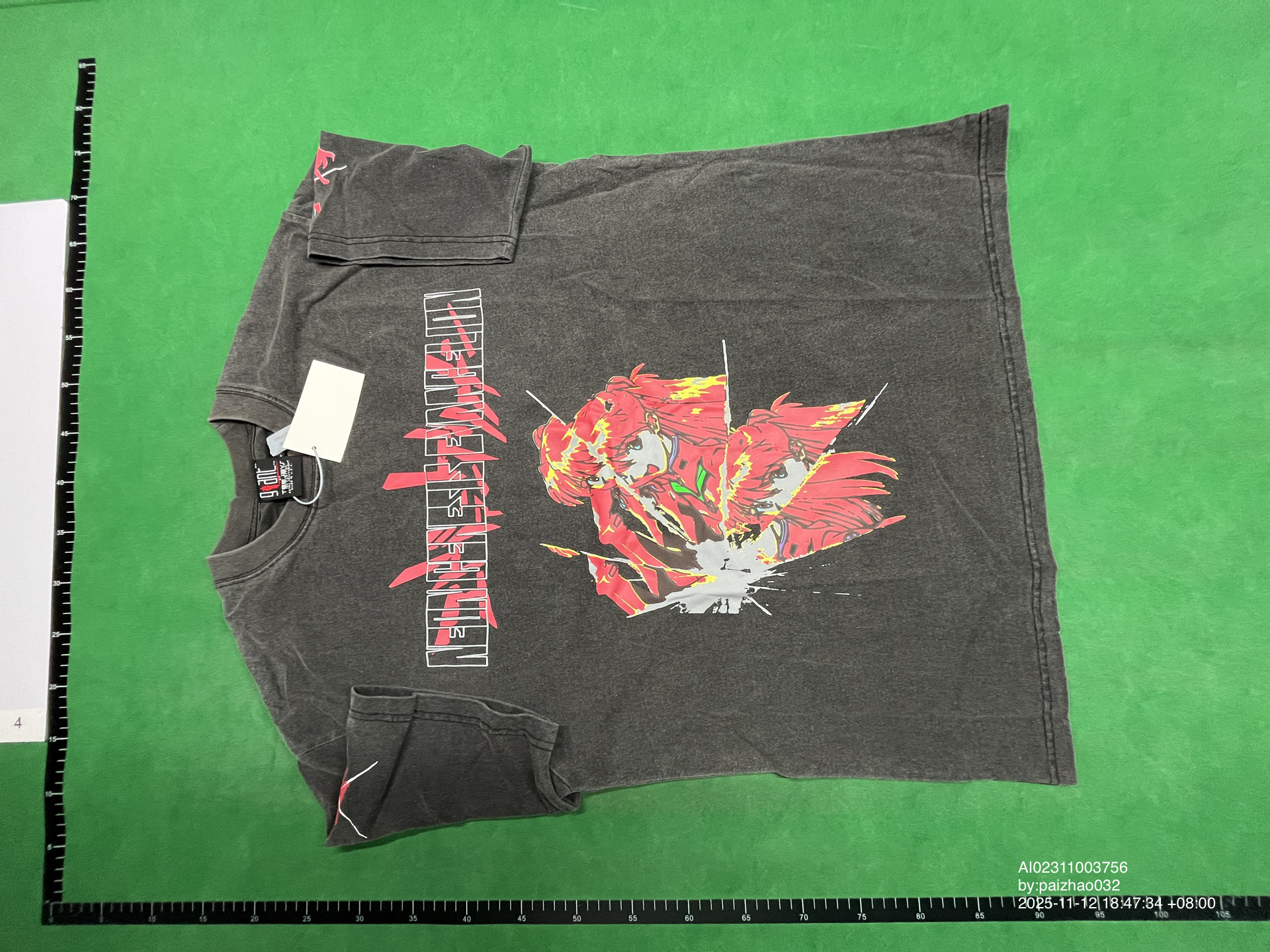 QC Photo - Vintage Neon Genesis Tee #1
