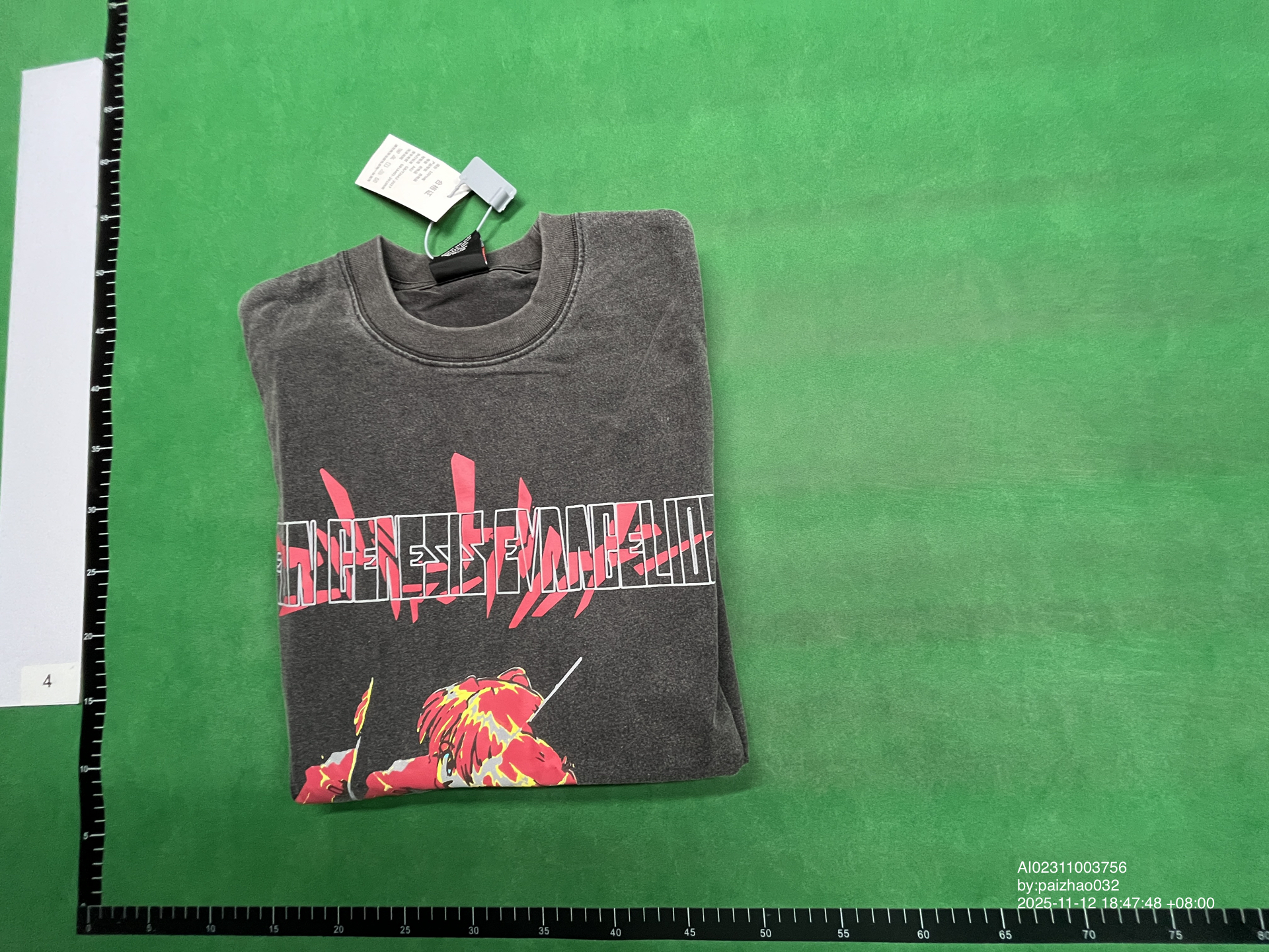 QC Photo - Vintage Neon Genesis Tee #1