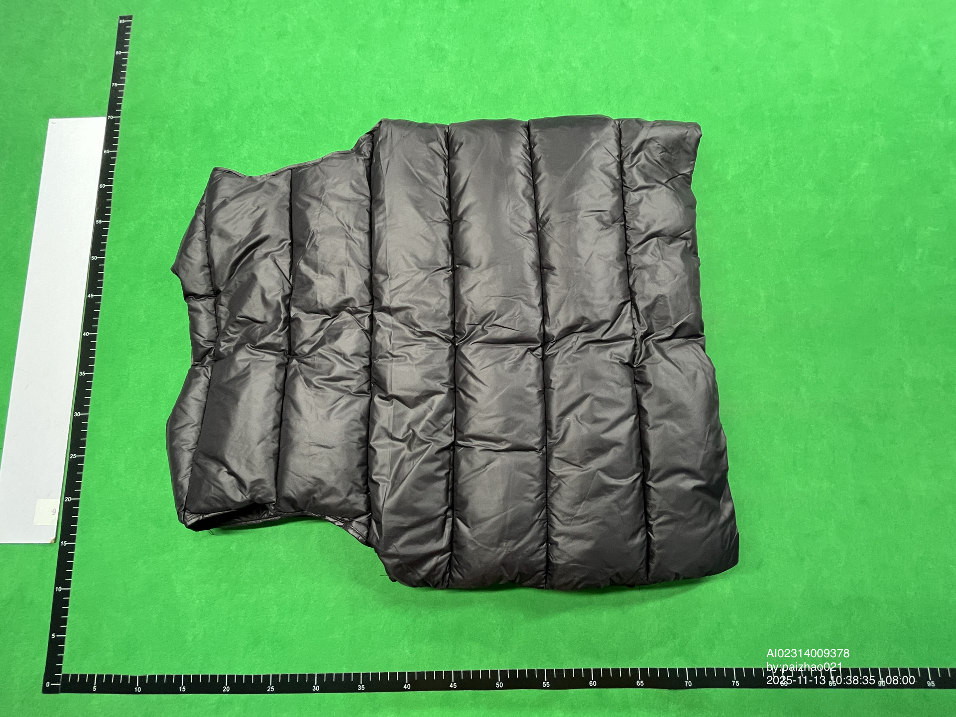 QC Photo - Black down vest s
