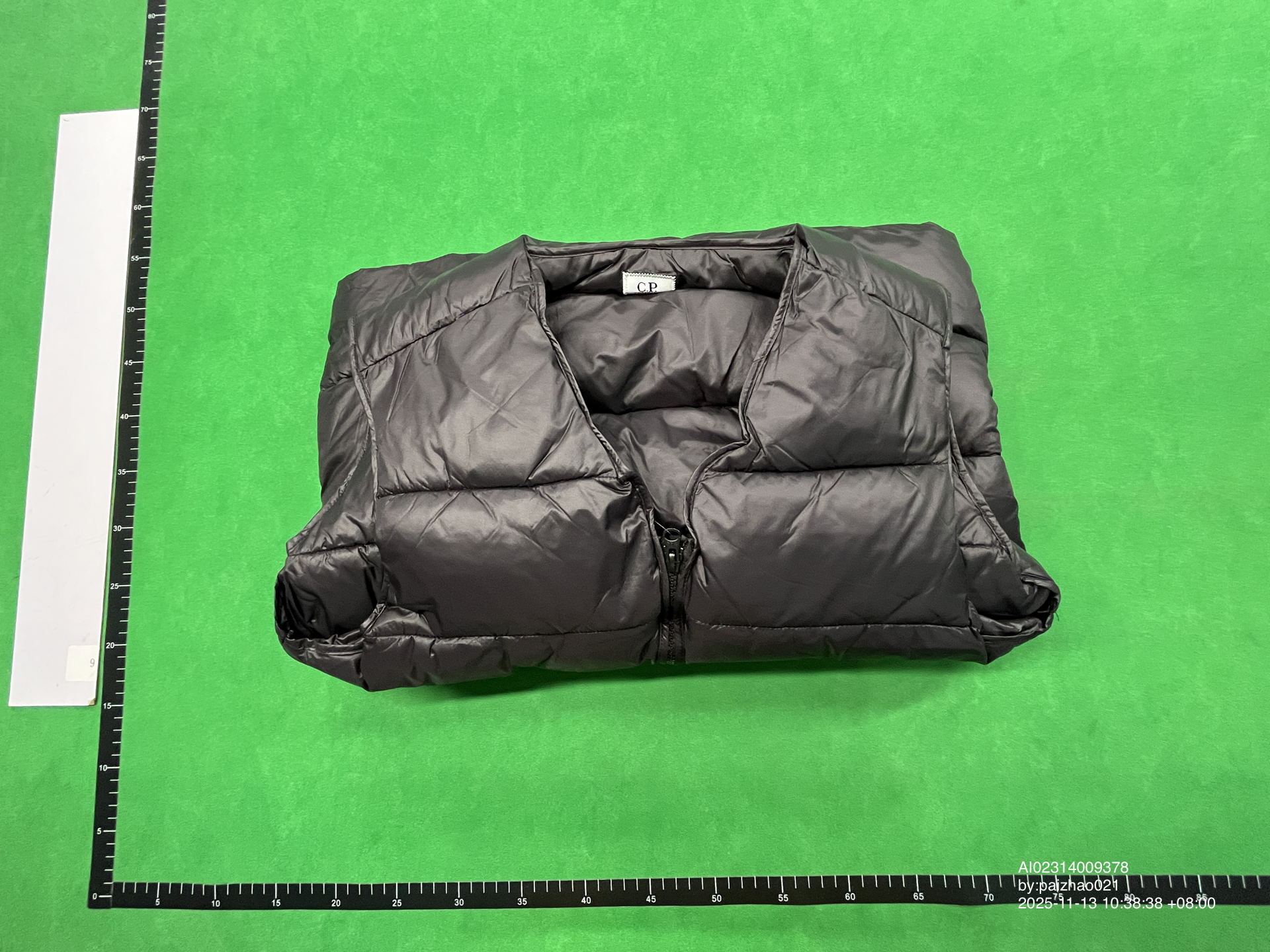 QC Photo - Black down vest s